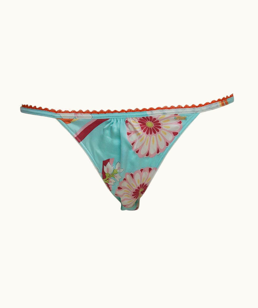 Dior Christian Dior By John Galliano Lace-Trimmed Satin Brief Panty, Fall-Winter 2003