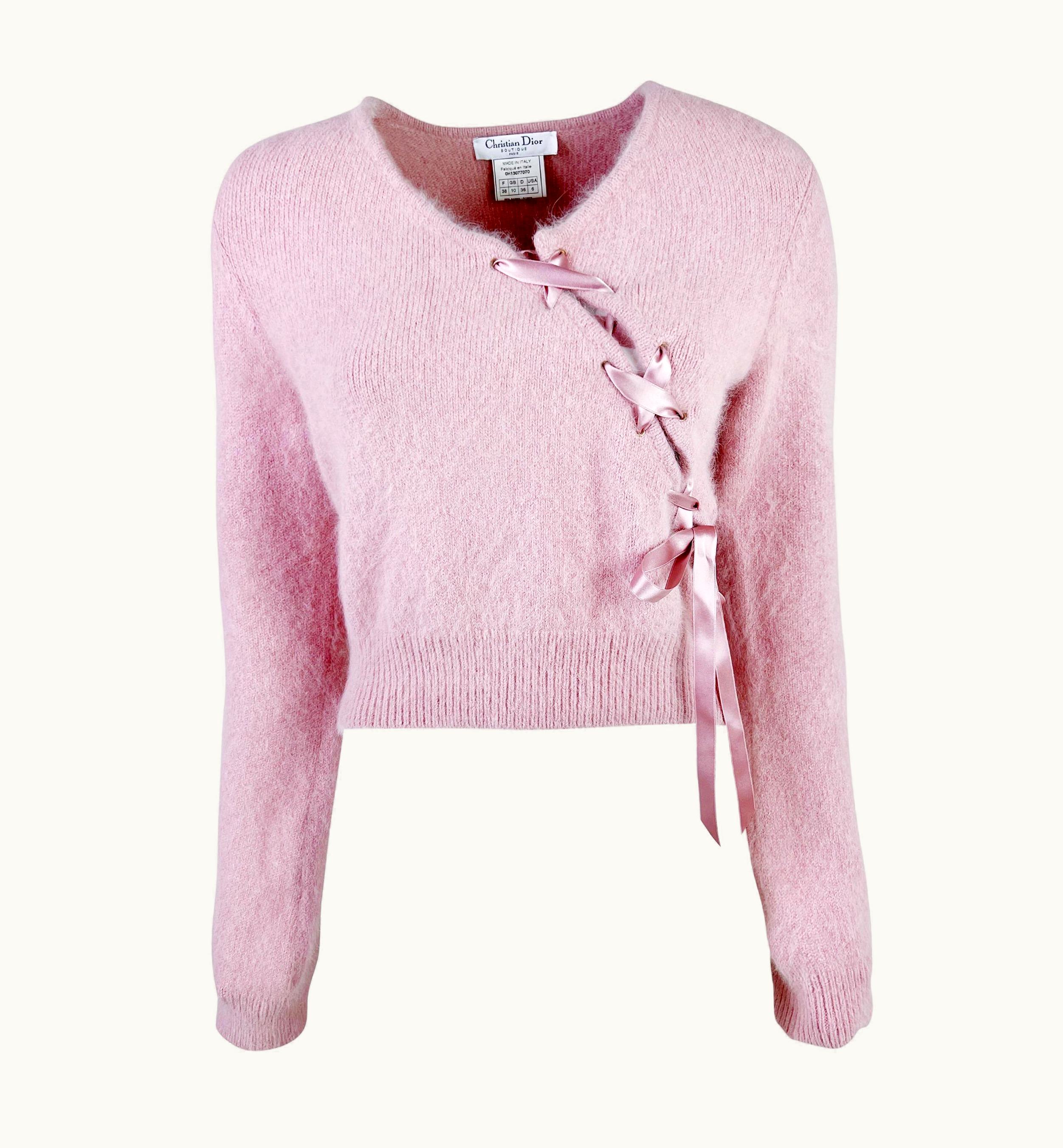 Dior Dior Fall 2000 Rtw Angora Sweater