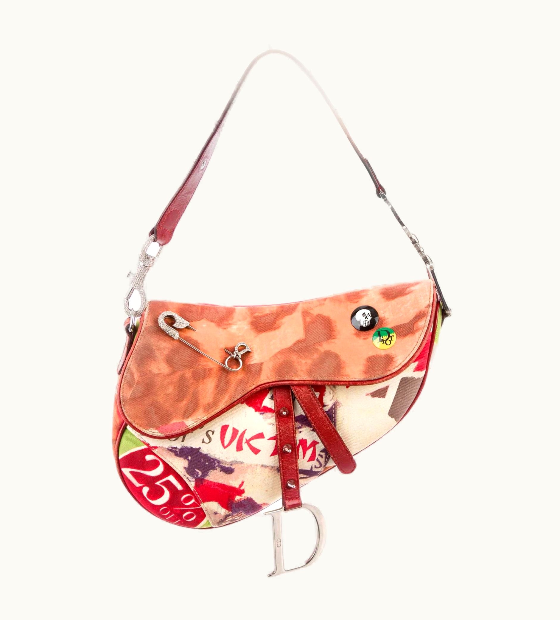 Dior Vintage Dior 2003 'VIctim' Saddle Bag