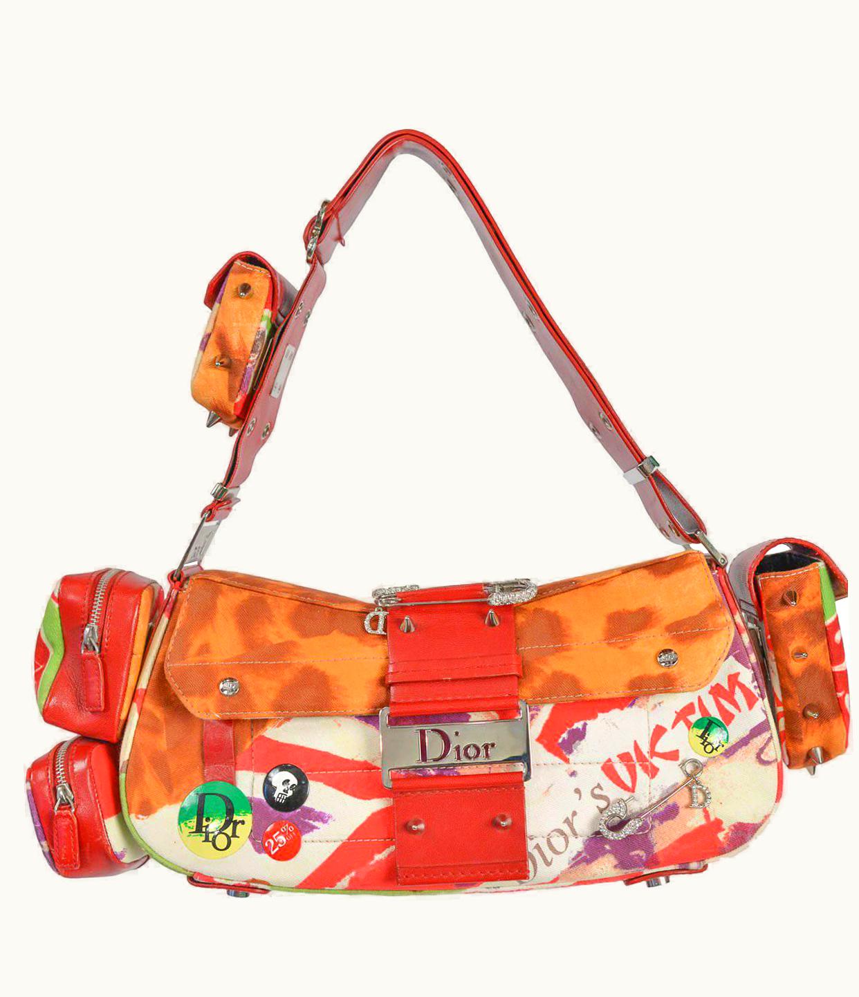 Dior Vintage Dior 2003 'VIctim' Columbus Avenue Cargo Bag