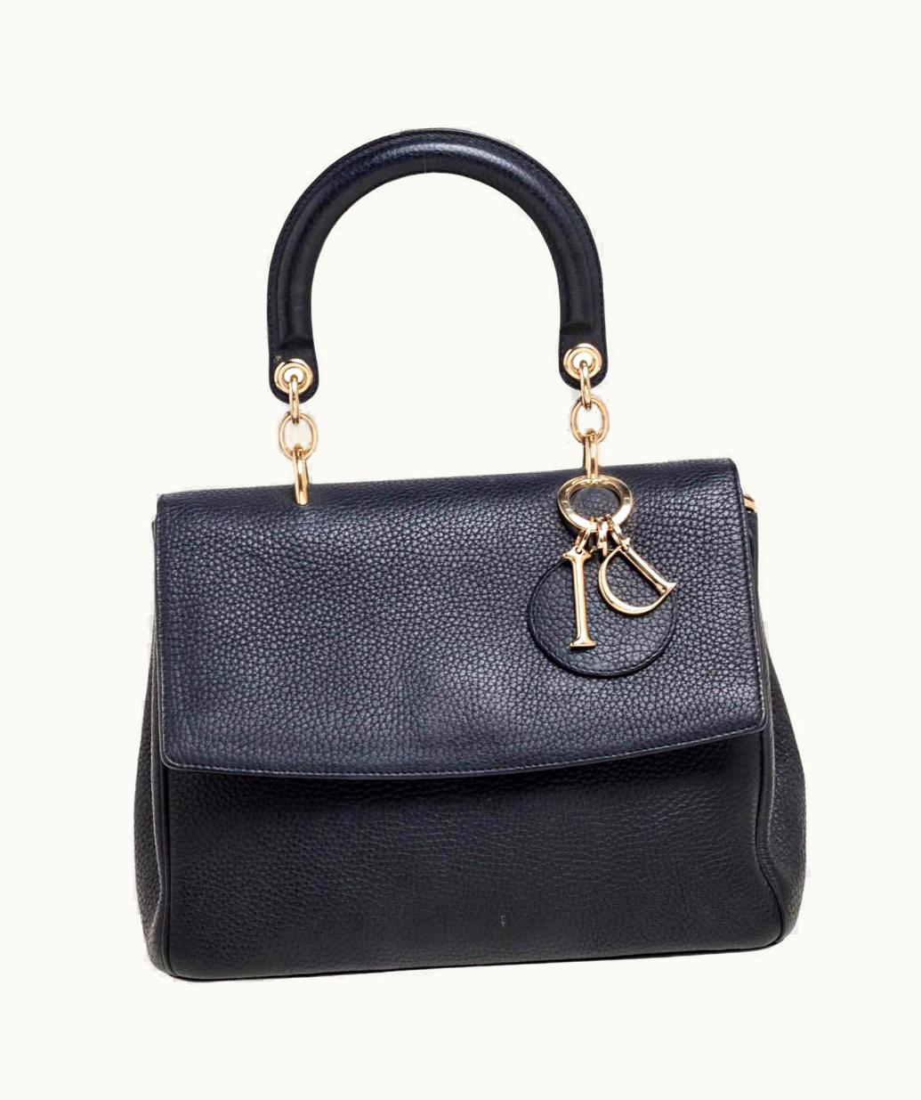 Dior Dior Black Leather Be Dior Shoulder Bag