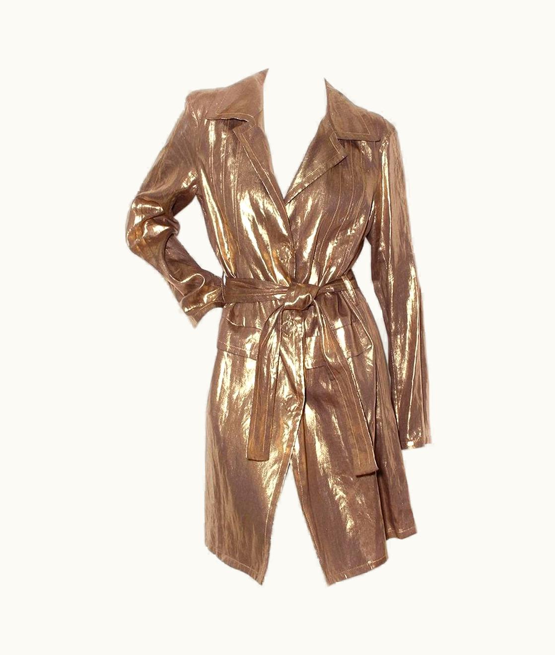 Dior Christian Dior Colleen Gold Trench (2007)