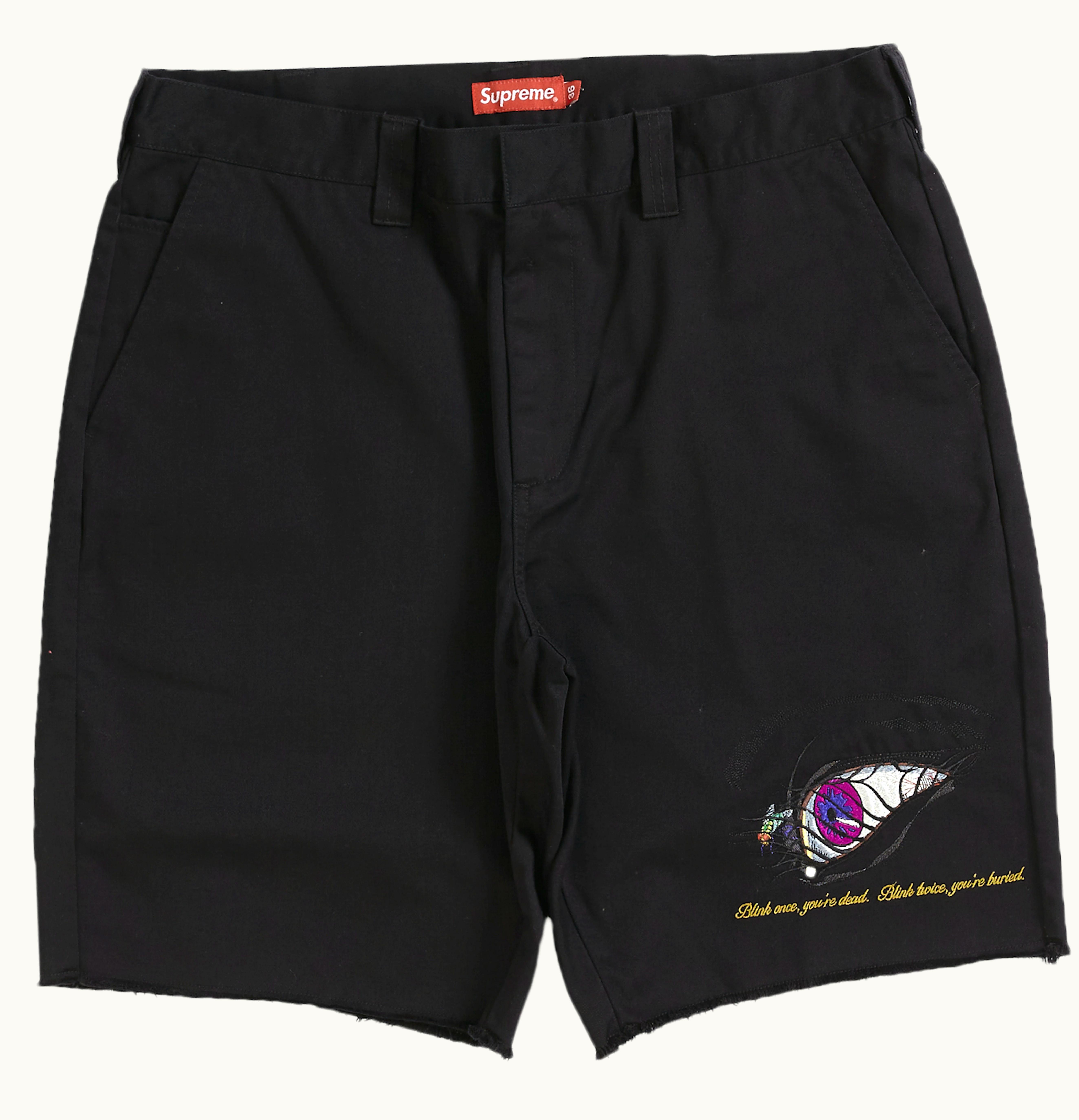 Supreme Supreme Aeon Flux Work Short Black