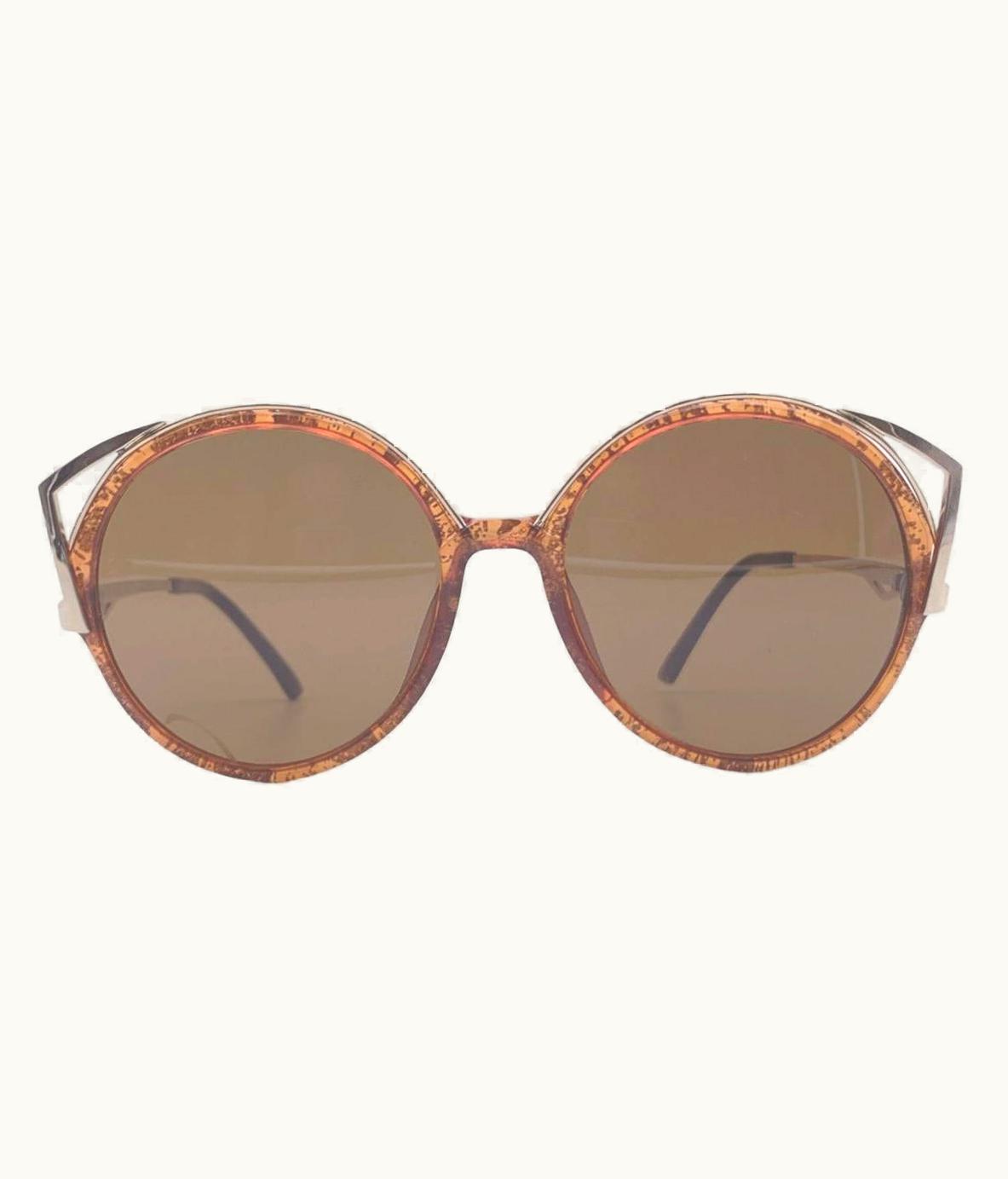 Dior Christian Dior Vintage Brown Optyl Mint Sunglasses 2554 54/17 125mm