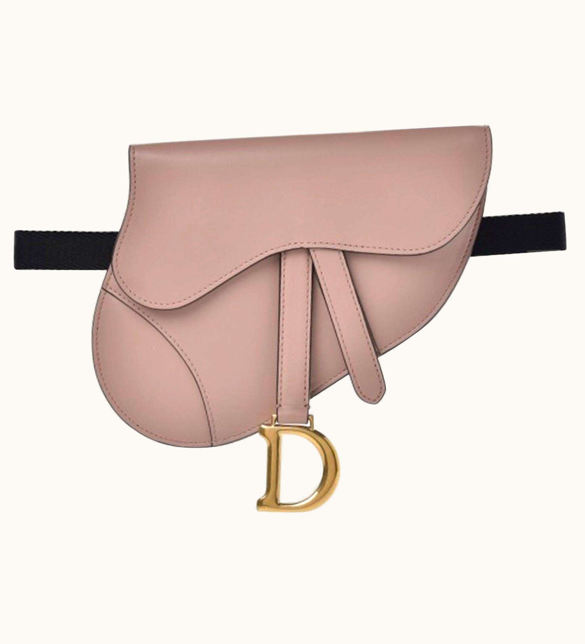 Dior Christian Dior Limited Edition Beige Soldout Saddle Fanny Pack Waist Belt Bag