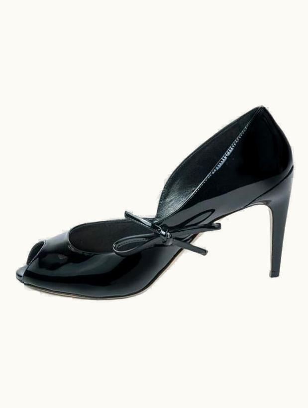 Dior Dior Patent Leather Open Toe 1/2