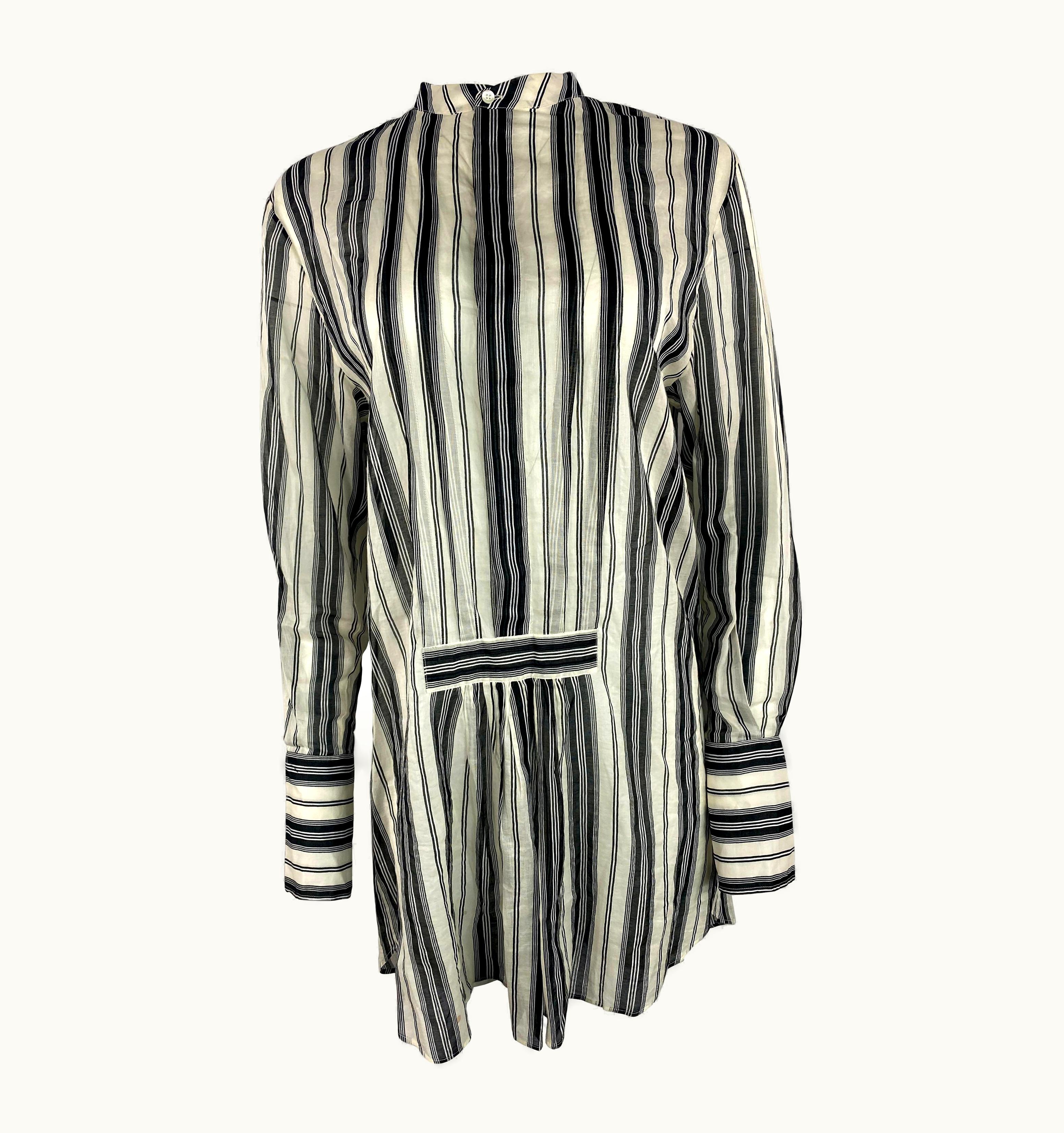 Dior Christian Dior Black And White Blouse Tunic