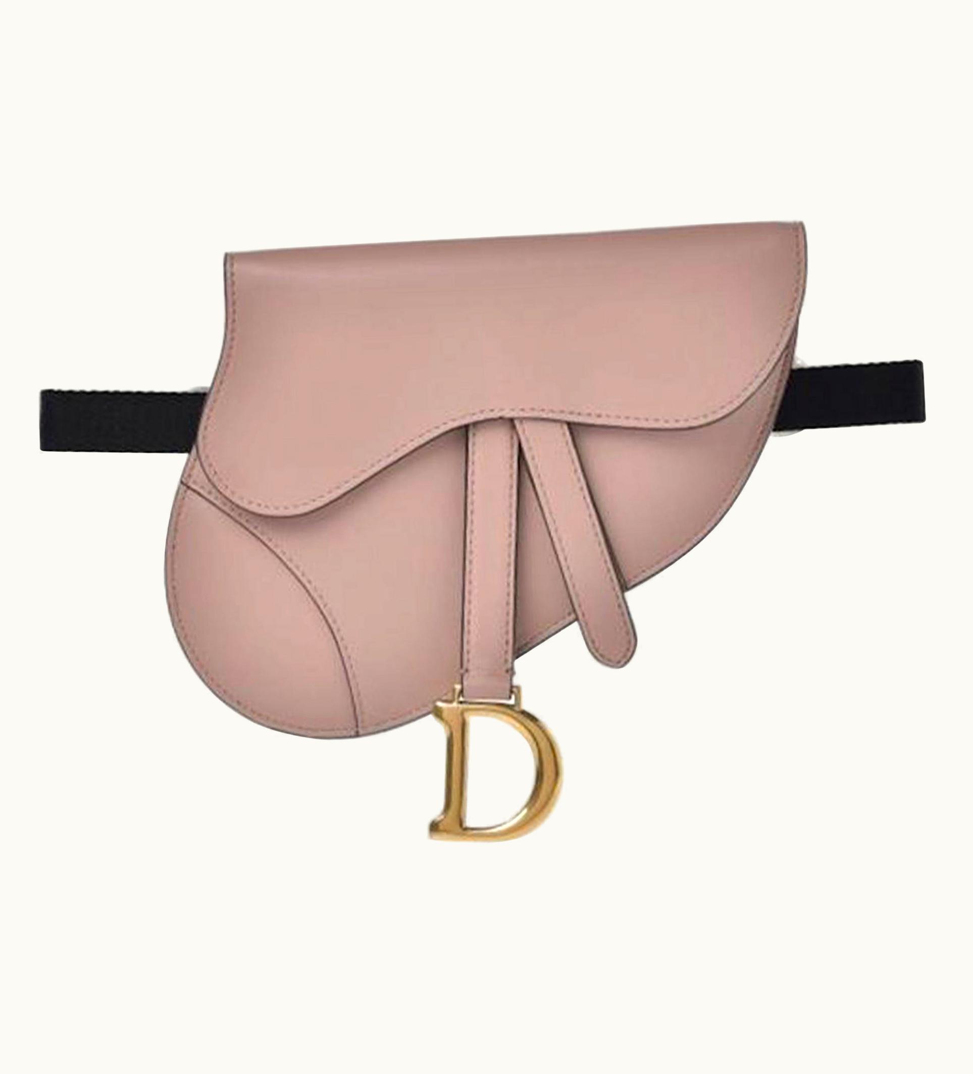Dior Dior Belt Waist Saddle Fanny Pack Limited Edition Soldout Blush Beige Pink Bag