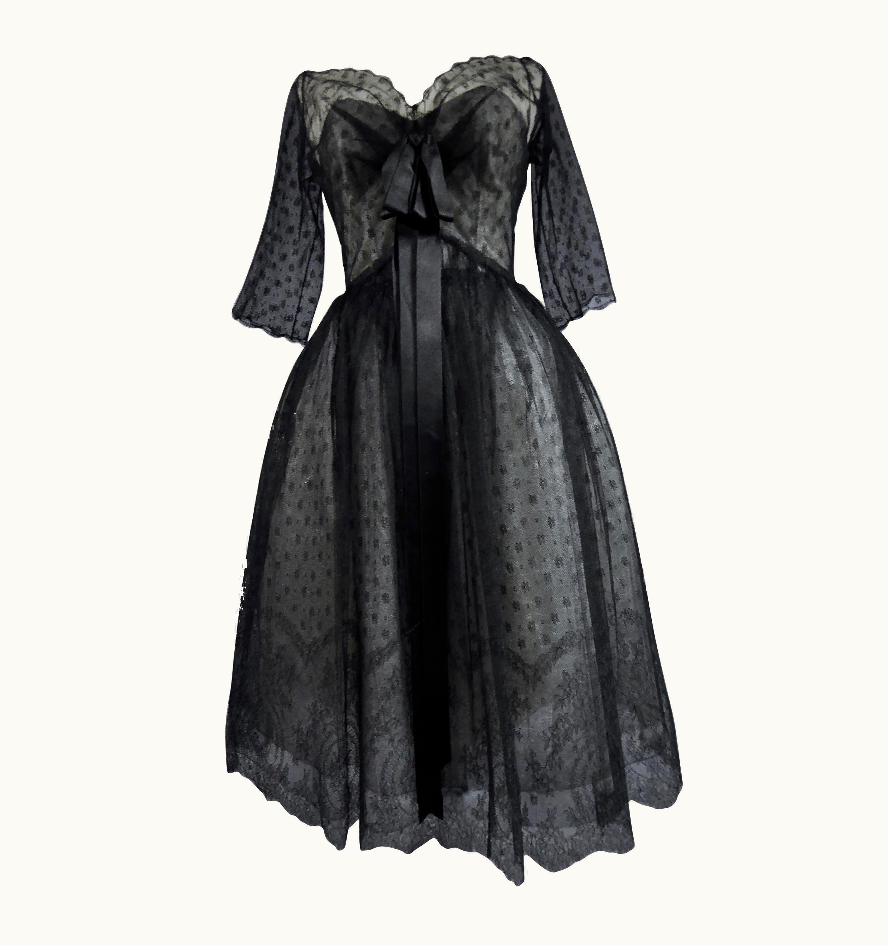 Dior A Christian Dior S/S Yves Saint Laurent Couture Dress Named Almaviva 1960