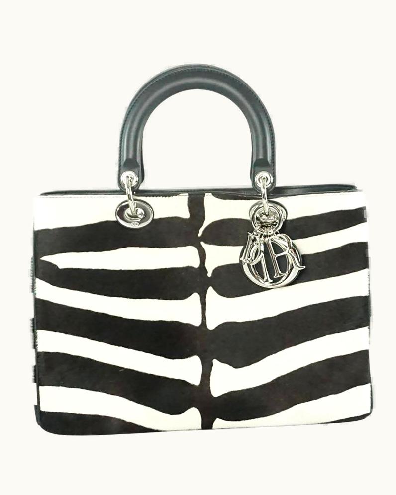 Dior Pony-Effect Granville Polochon Bag - 2014 - Rt. $4