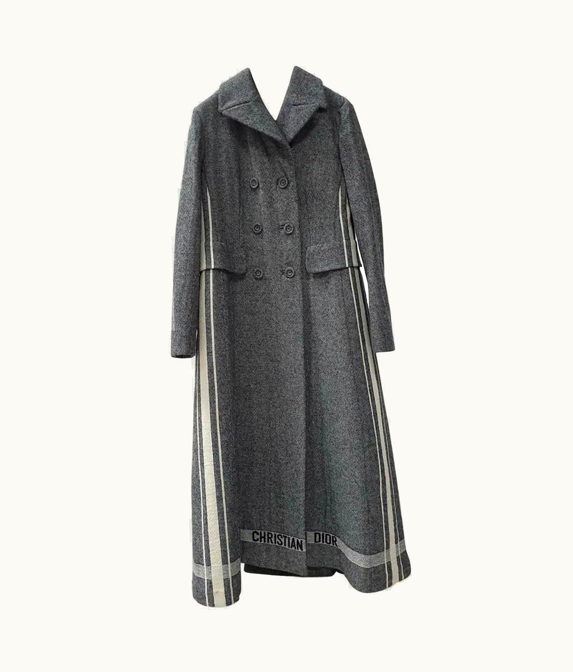 Dior Christian Dior 2017 Wool Gray Coat