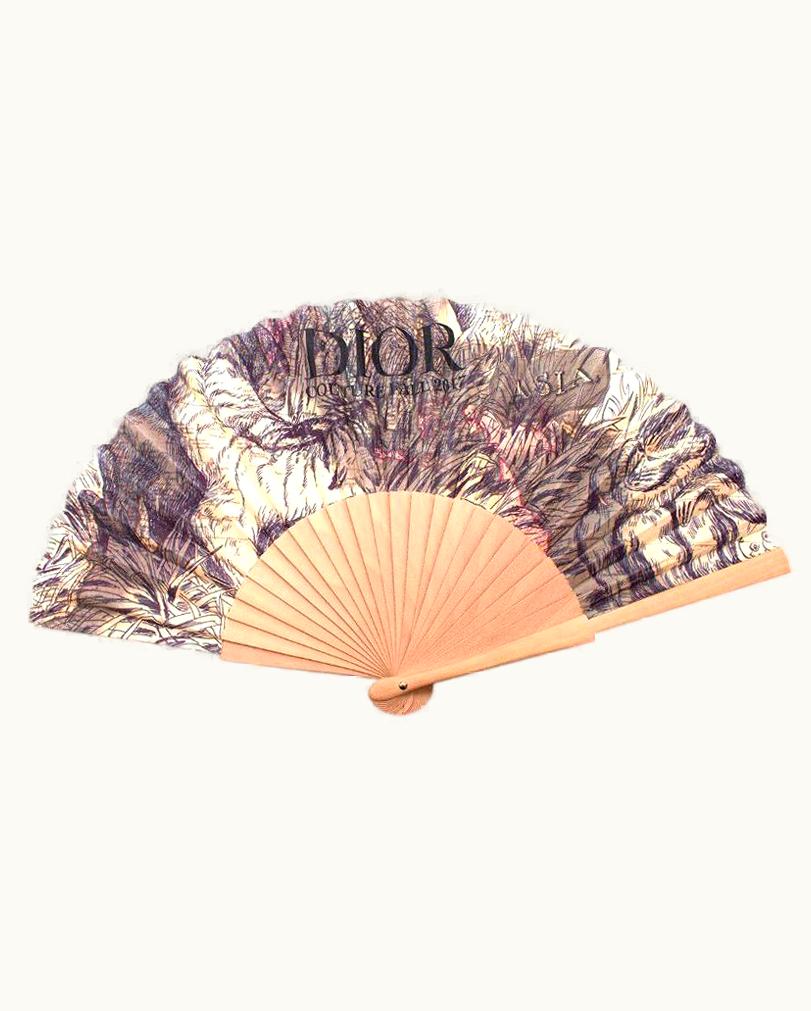 Dior Couture Fall 2017 Runway Fan