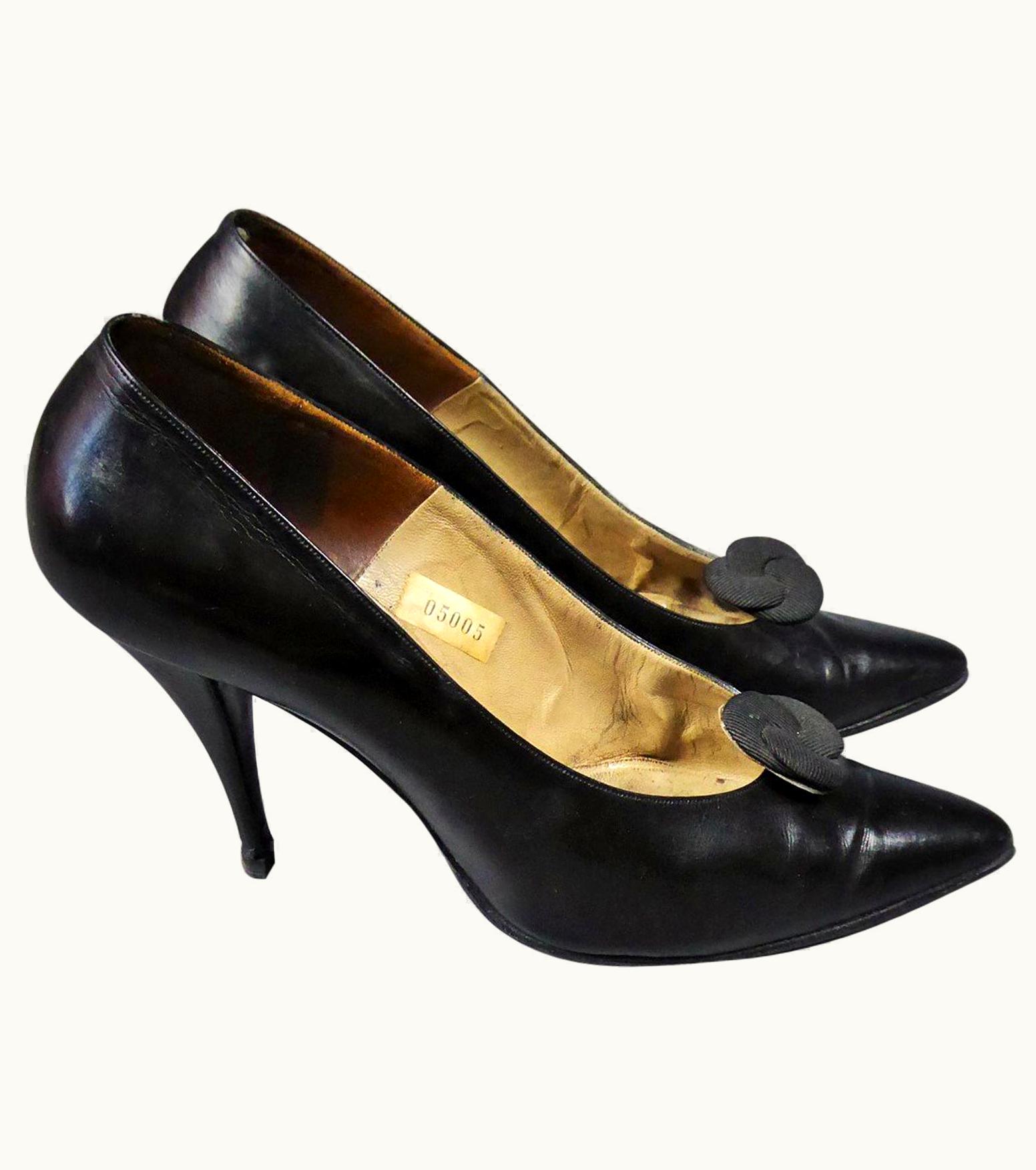 Dior A Christian Dior Pair Of Evening Shoes By Roger VIvier Circa 1960