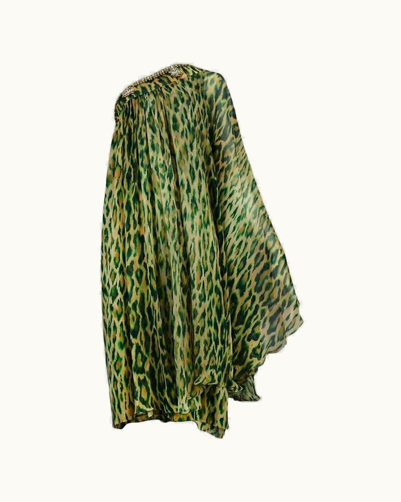 Dior John Galliano For Dior Leopard Caftan
