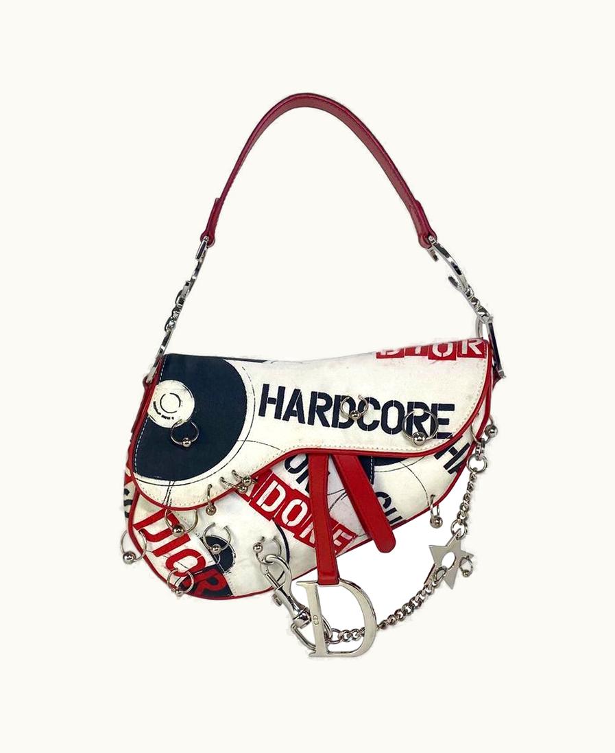 Dior S/S 2004 Christian Dior By John Galliano Hardcore Limited Edition Saddle Bag