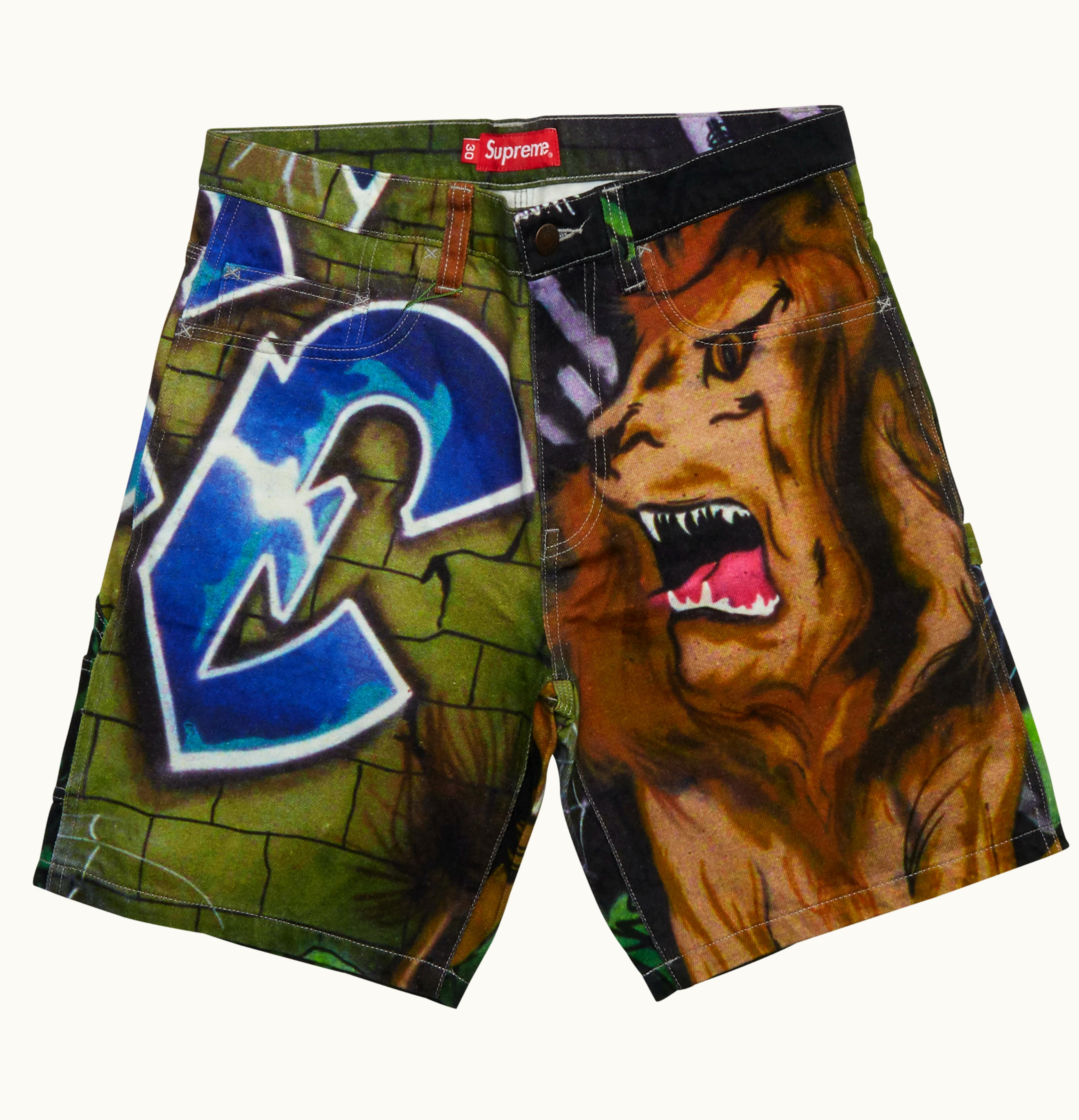 Supreme Supreme Lions Den Painter Short Multi