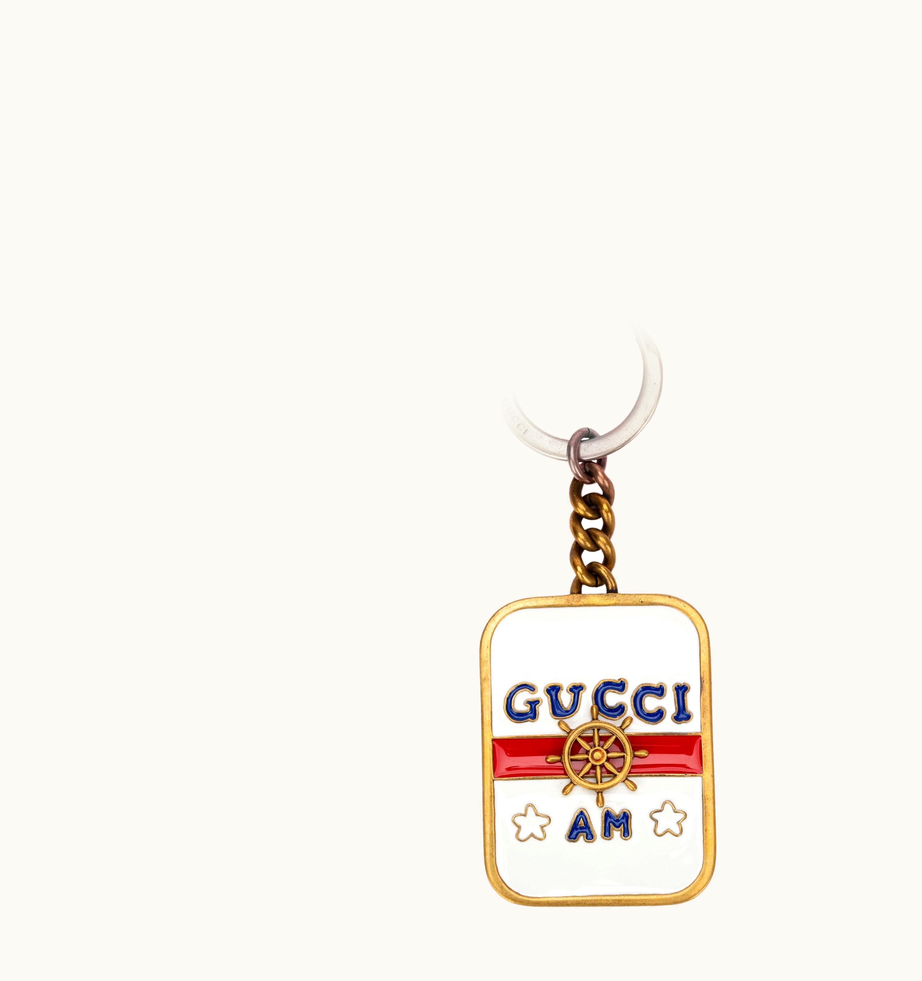 Gucci Multicolored Nautical Keychain