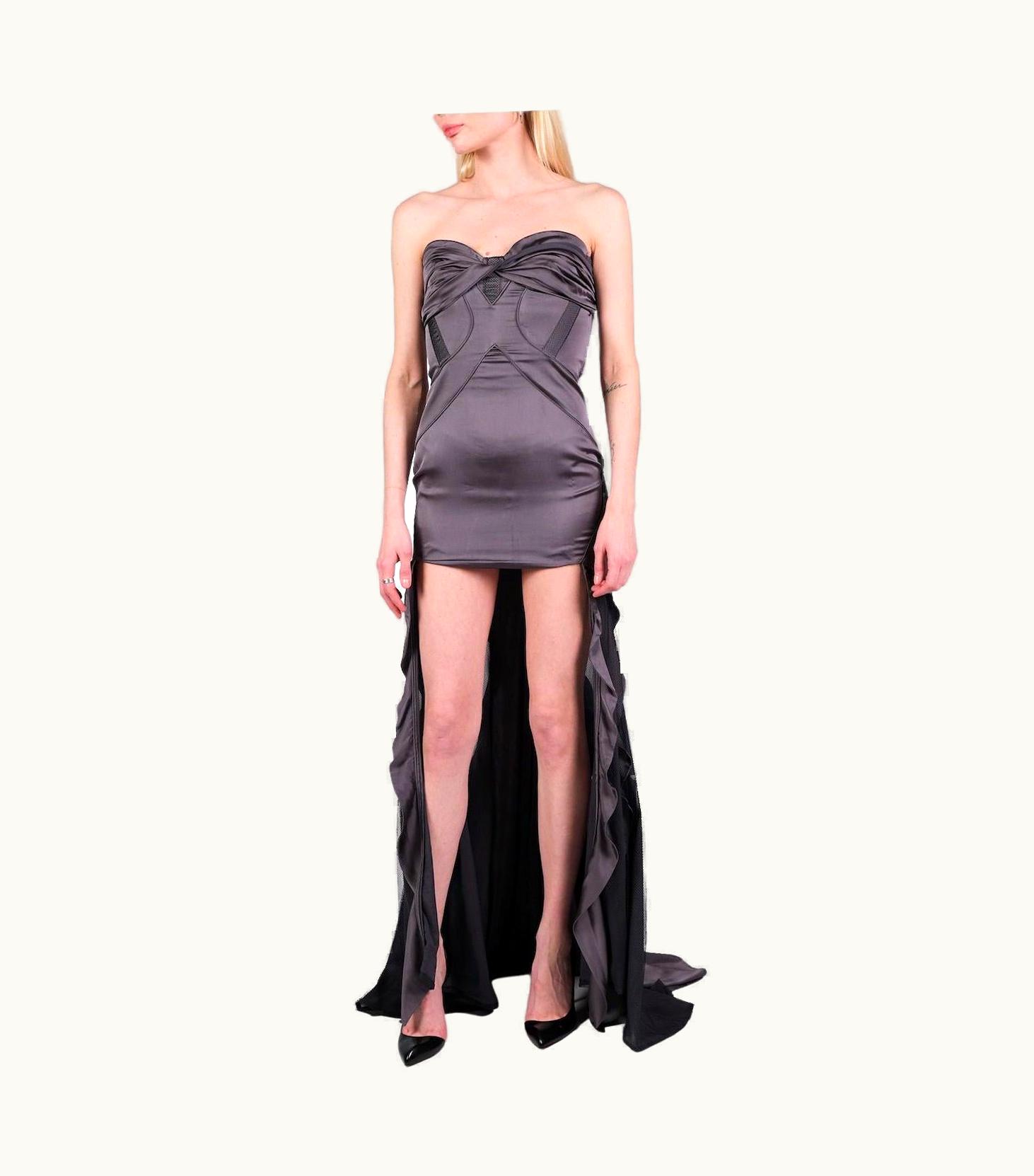 Gucci 2005 Vintage Gucci Strapless Evening Dress