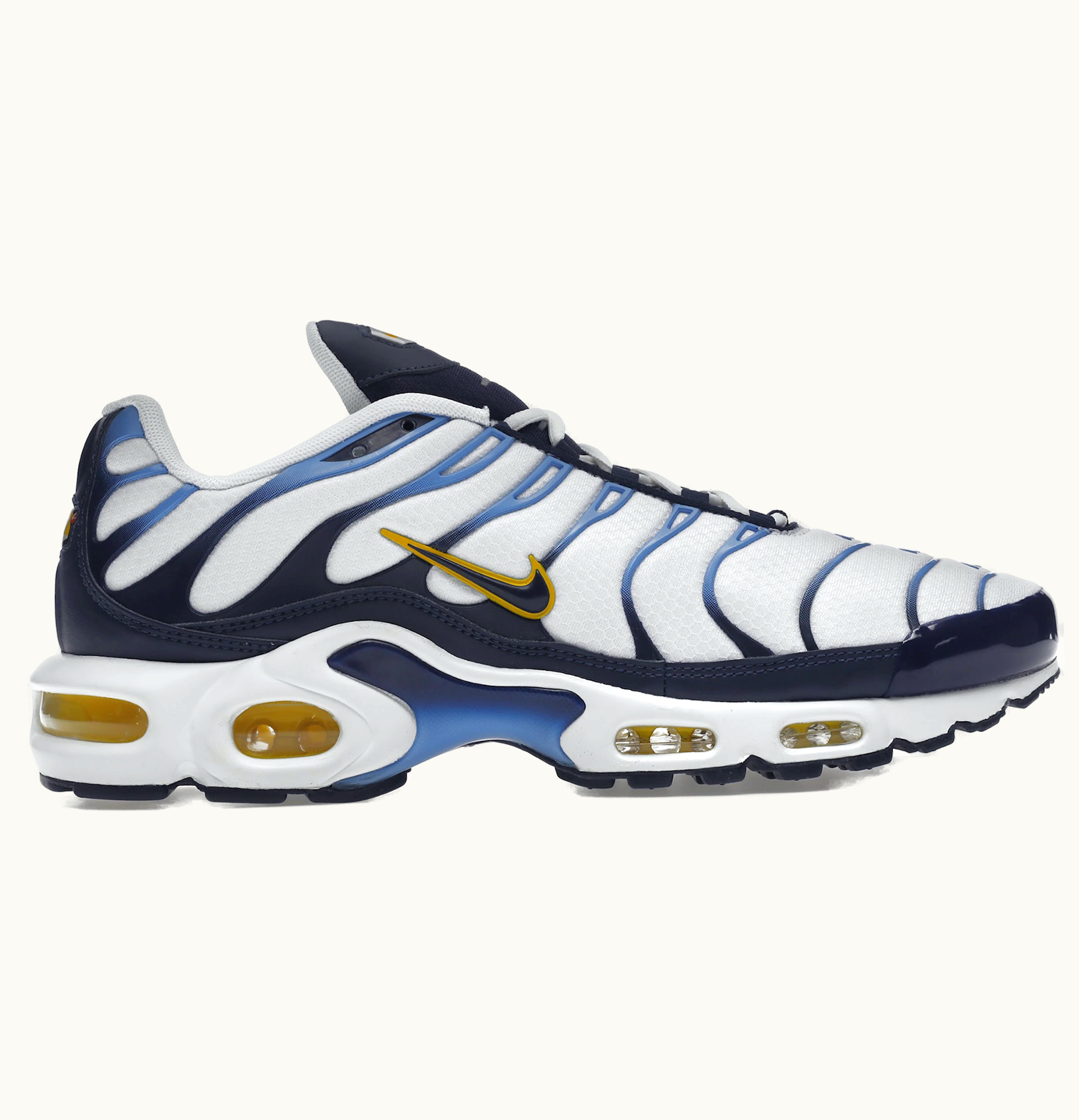 Nike Nike Air Max Plus White Navy Gold