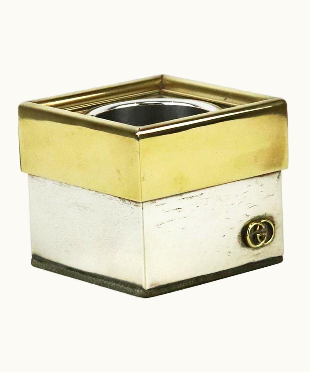 Gucci Vintage Silver Tone Cigarette Holder