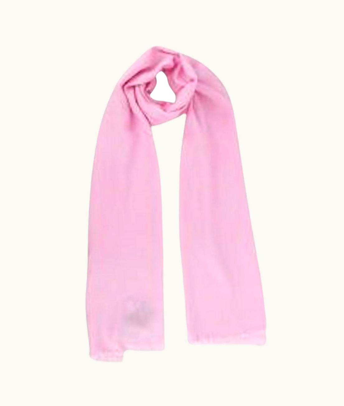 Gucci Pink Gg Wool & Silk Scarf UZ0572251