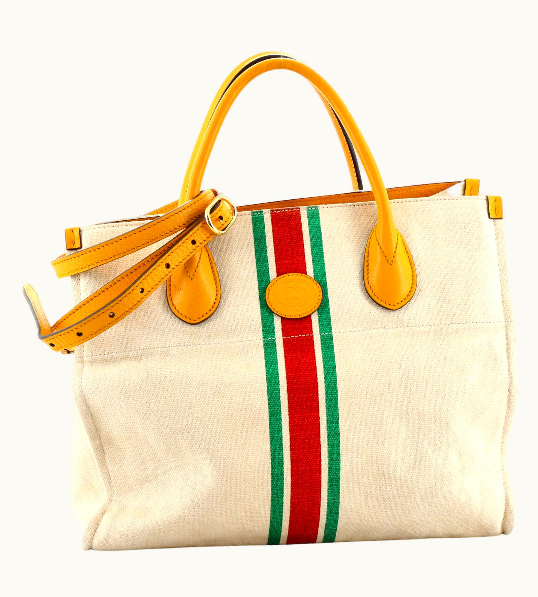 Gucci Foldable Shopping Tote Linen Small