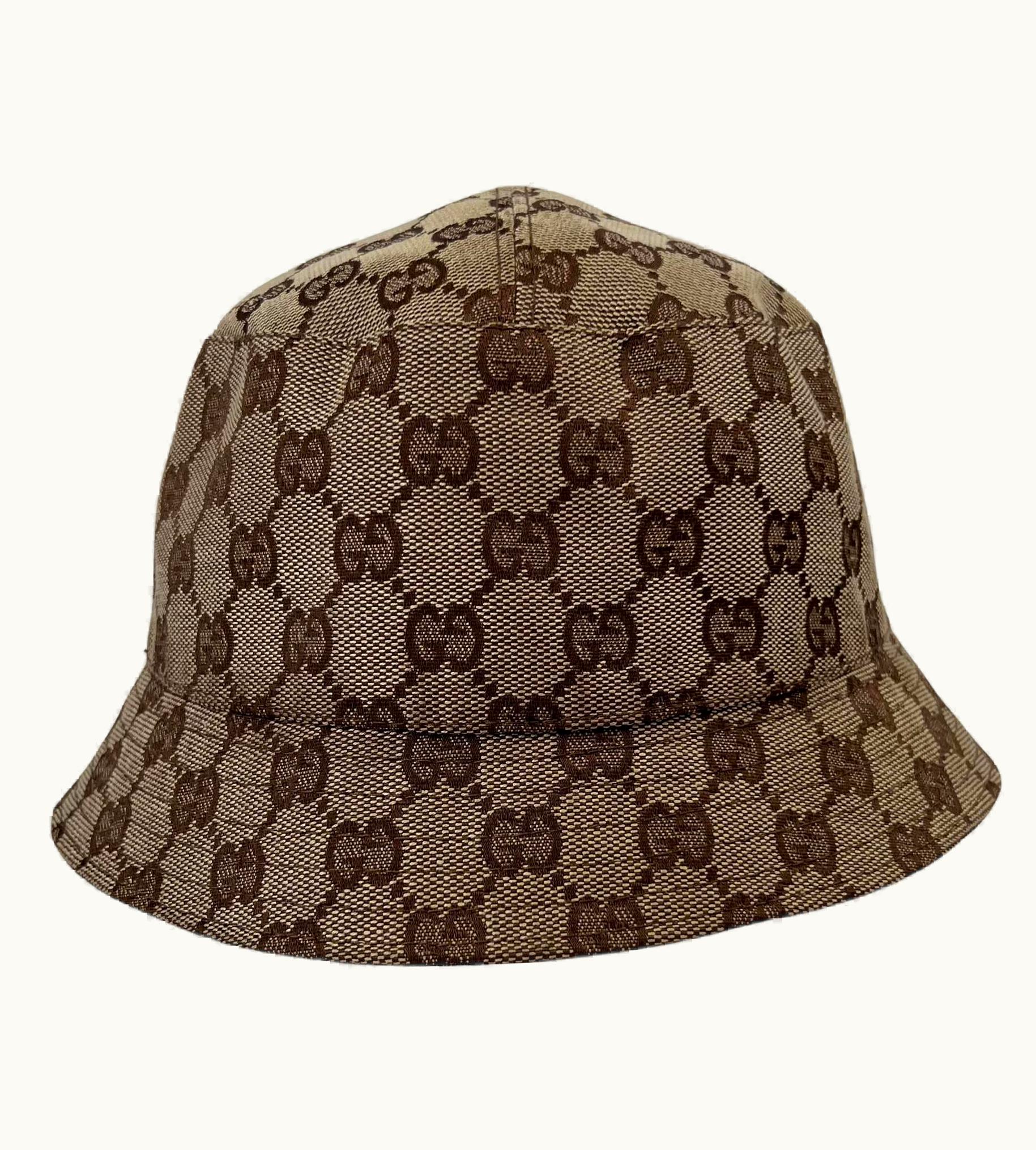 Gucci Vintage Monogram Gg Bucket Hat