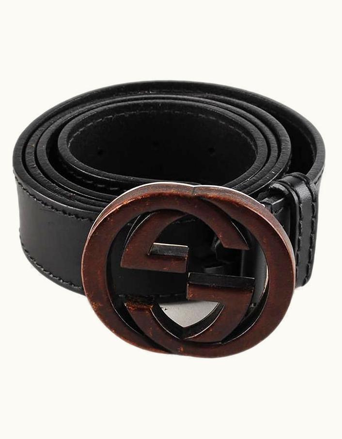 Gucci Leather Men Belt 0/40