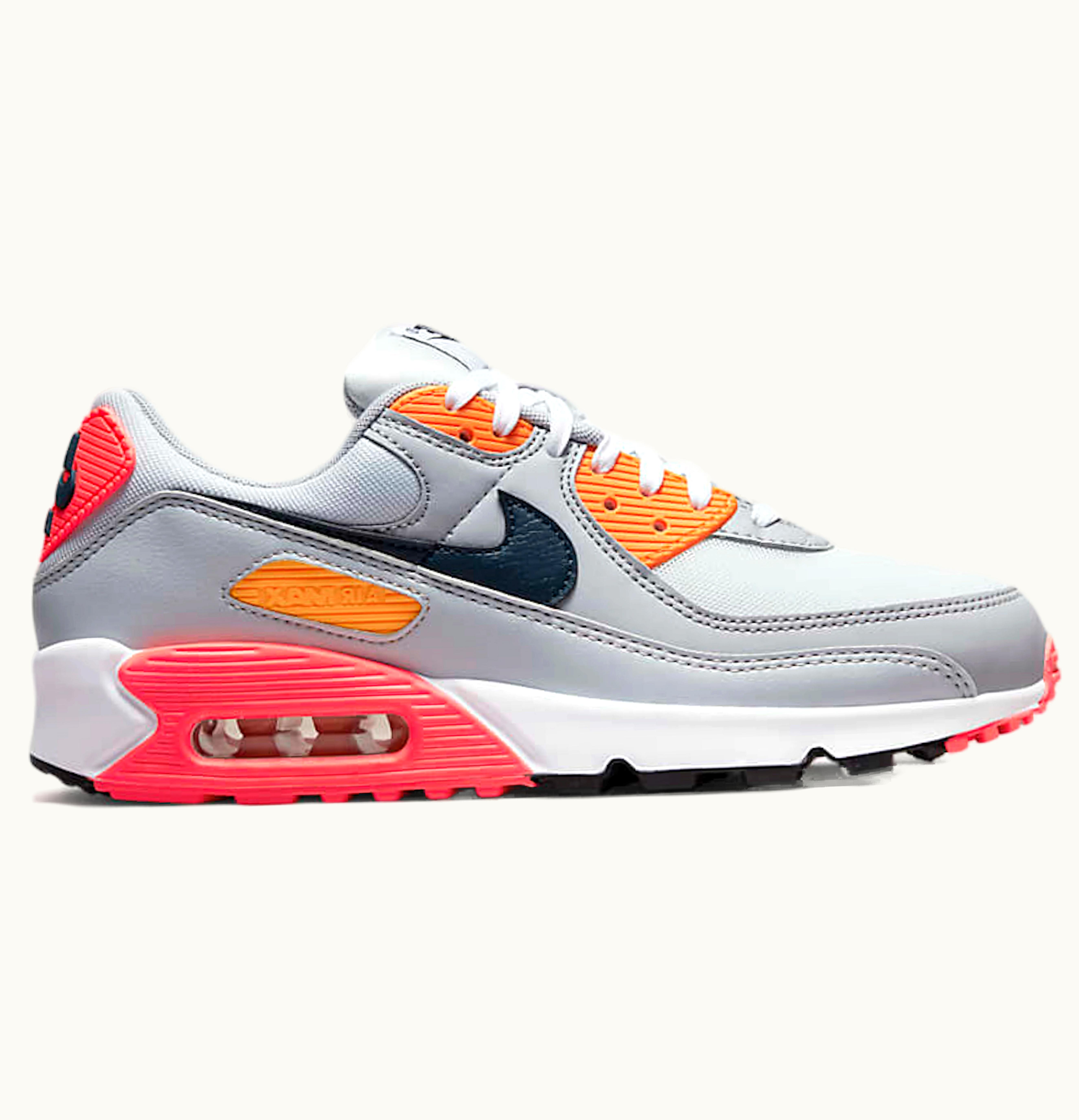 Nike Nike Air Max 90 Grey Crimson Gold W