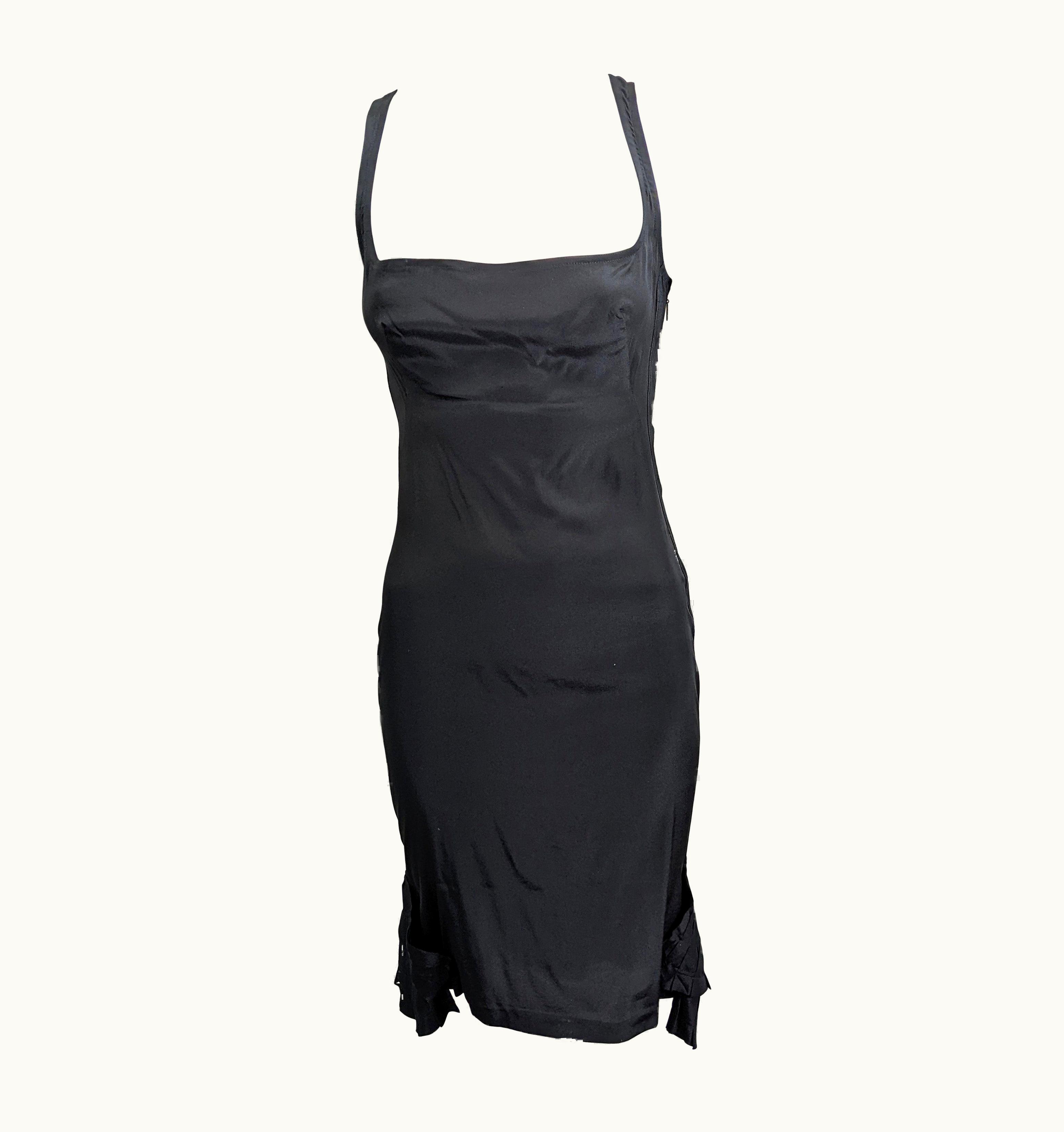 Gucci Gucci, Tom Ford Body Con Silk Slip Dress