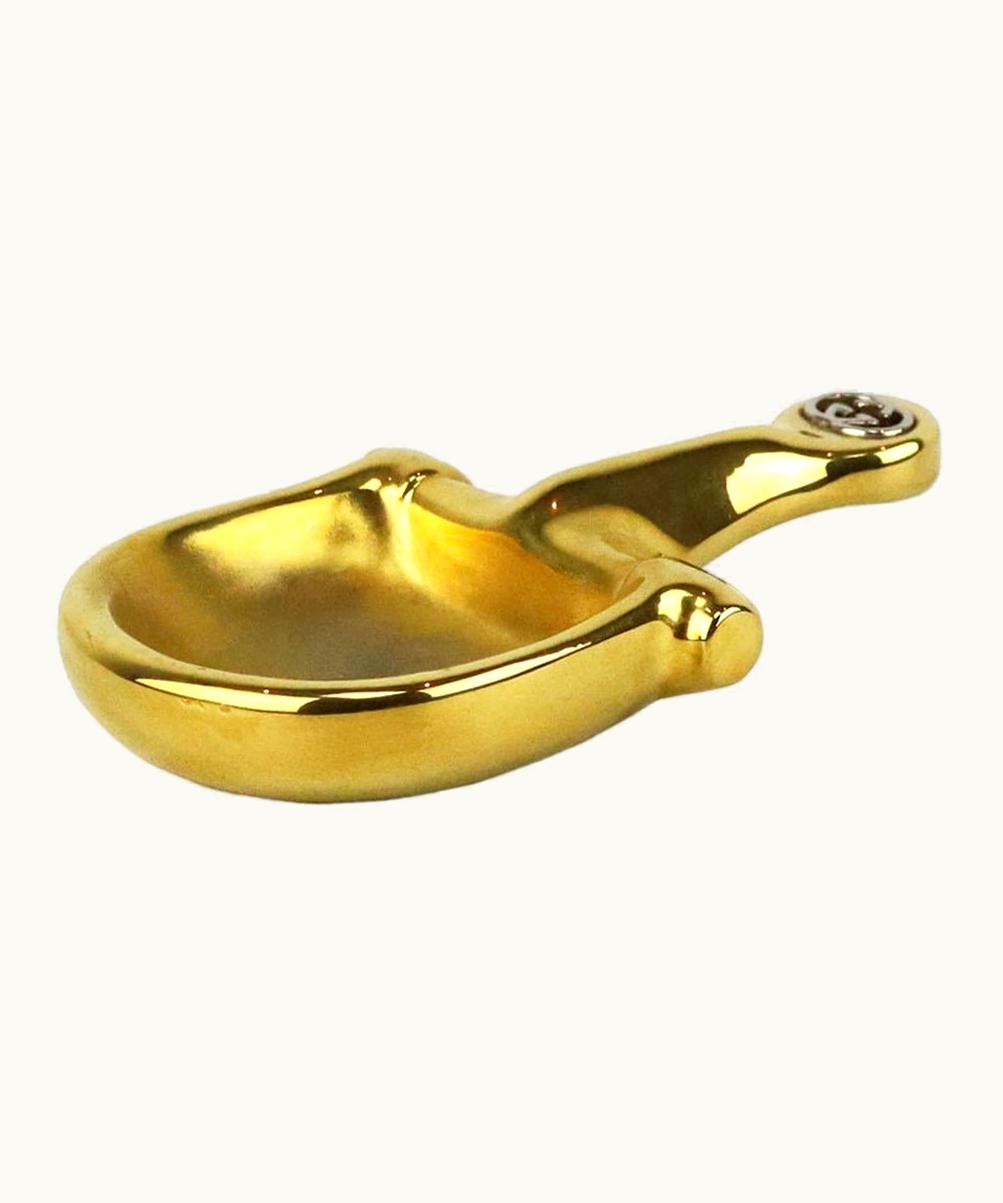 Gucci Vintage Horsebit Silver Tone Ashtray