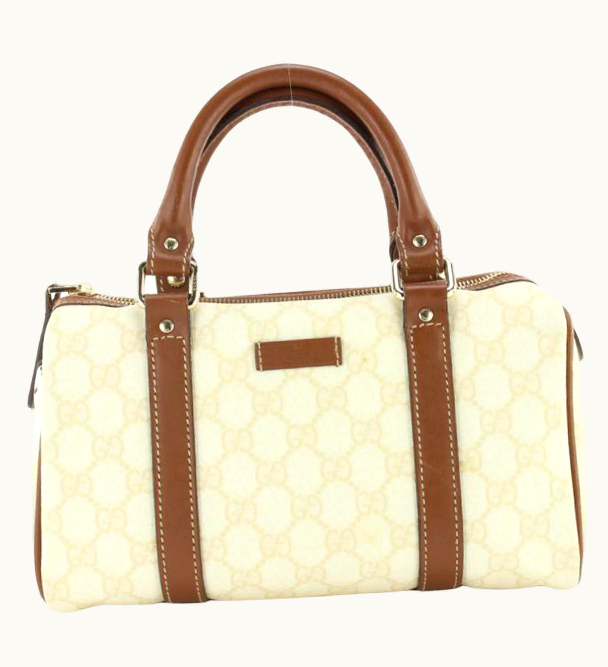 Gucci Ivory Supreme Gg Joy Boston 2g1026