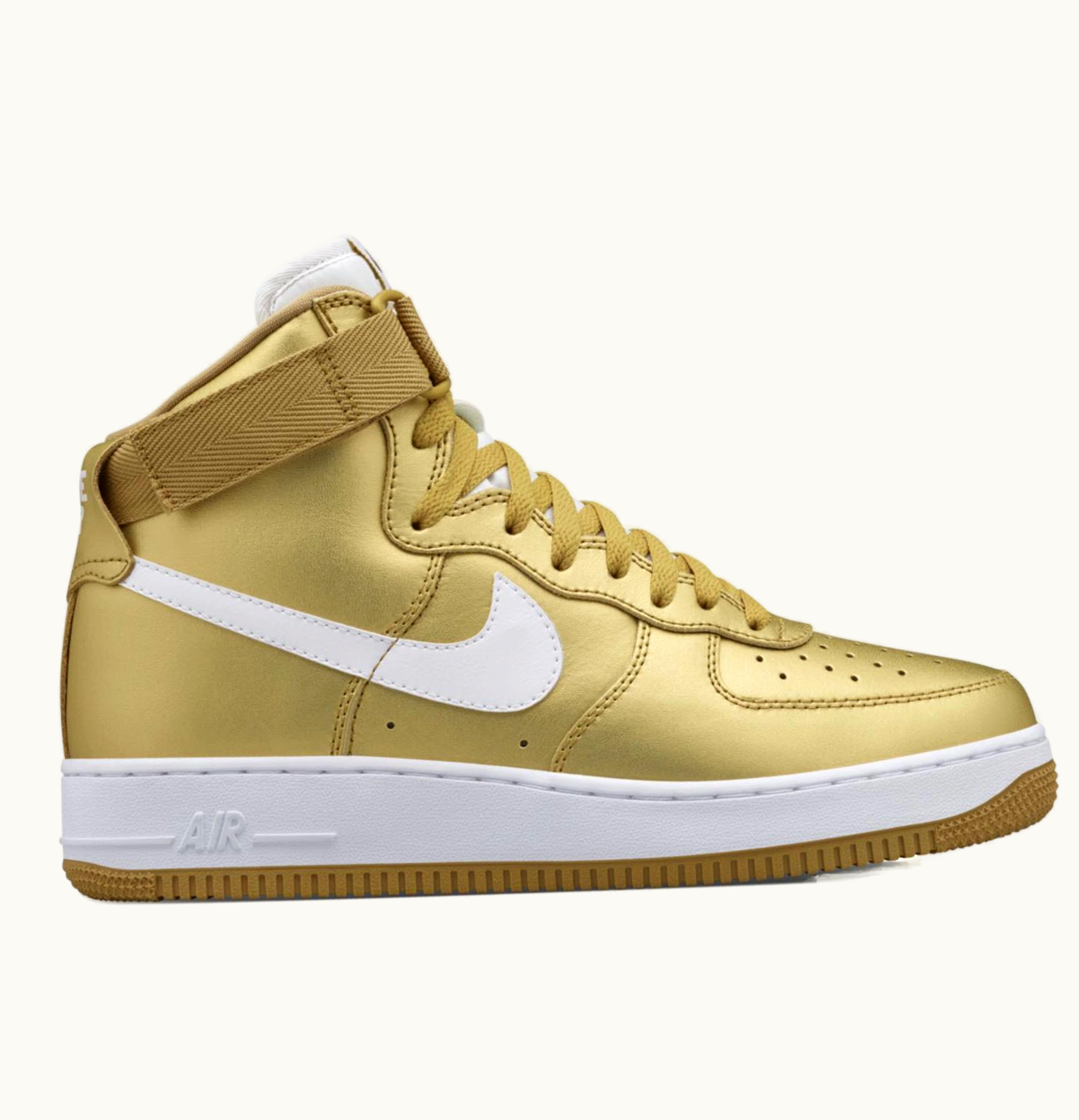 Nike Nike Air Force 1 High Metallic Gold