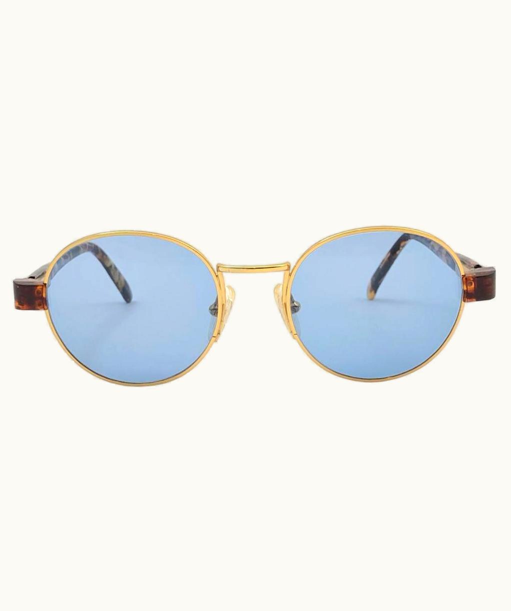Gucci Vintage Gucci Tortoise & Gold Sunglasses 1980' Made In Italy
