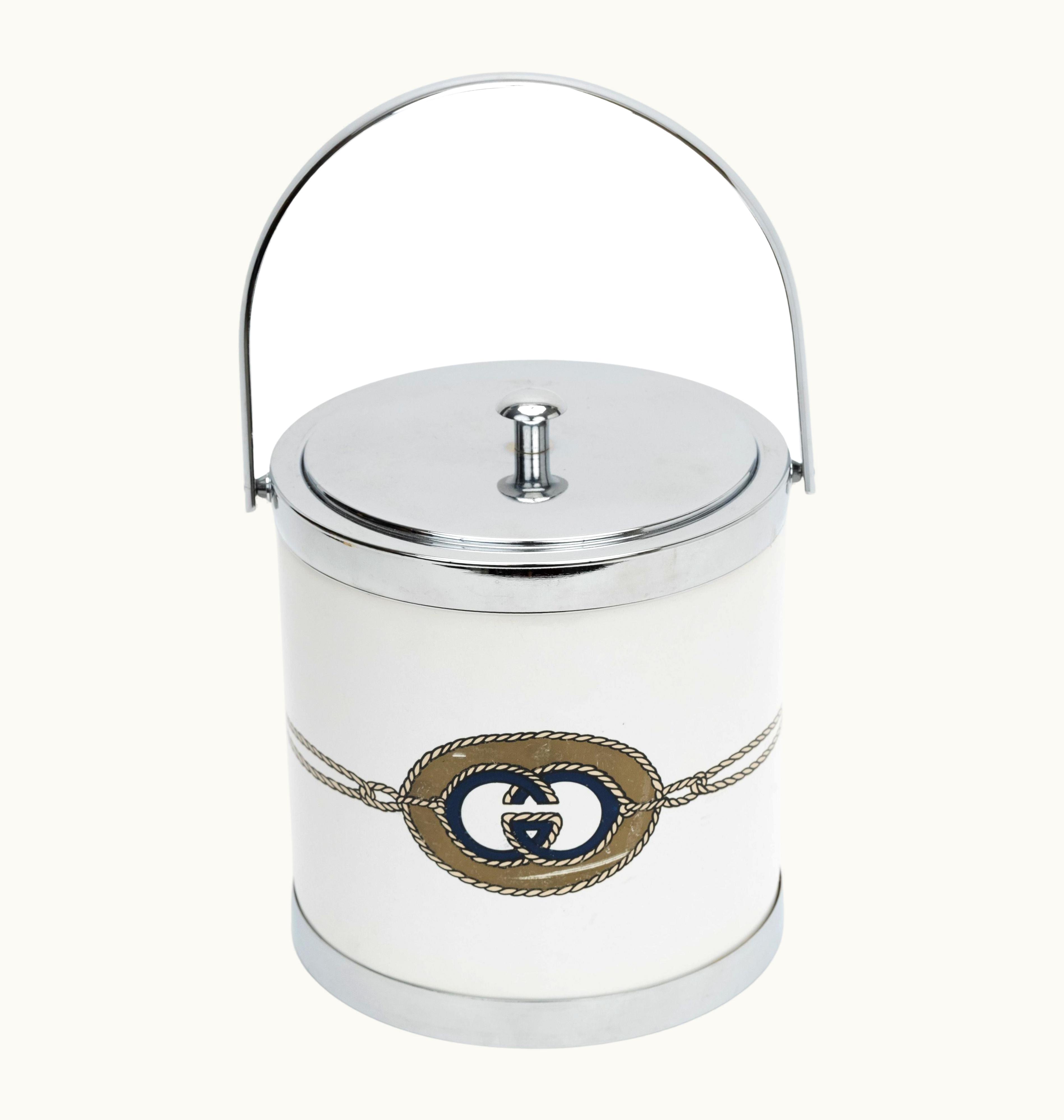 Gucci Vintage Nautical Ice Bucket