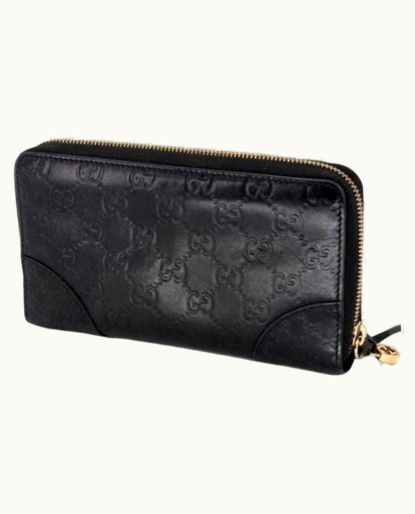 Gucci Long Signature Gg Monogram Guccissima Leather Wallet
