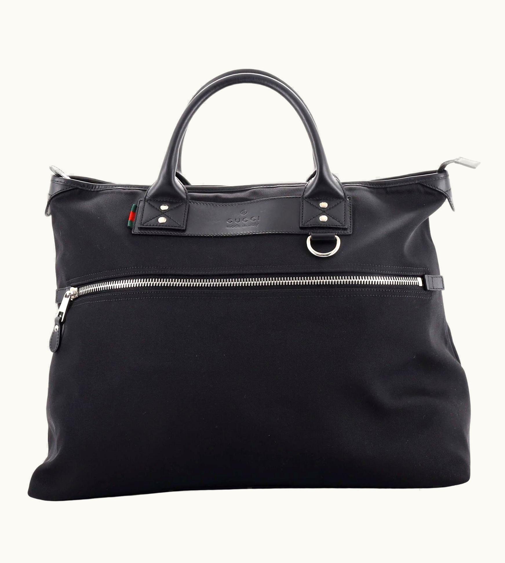 Gucci Signature Web Loop Tote Techno Canvas Medium