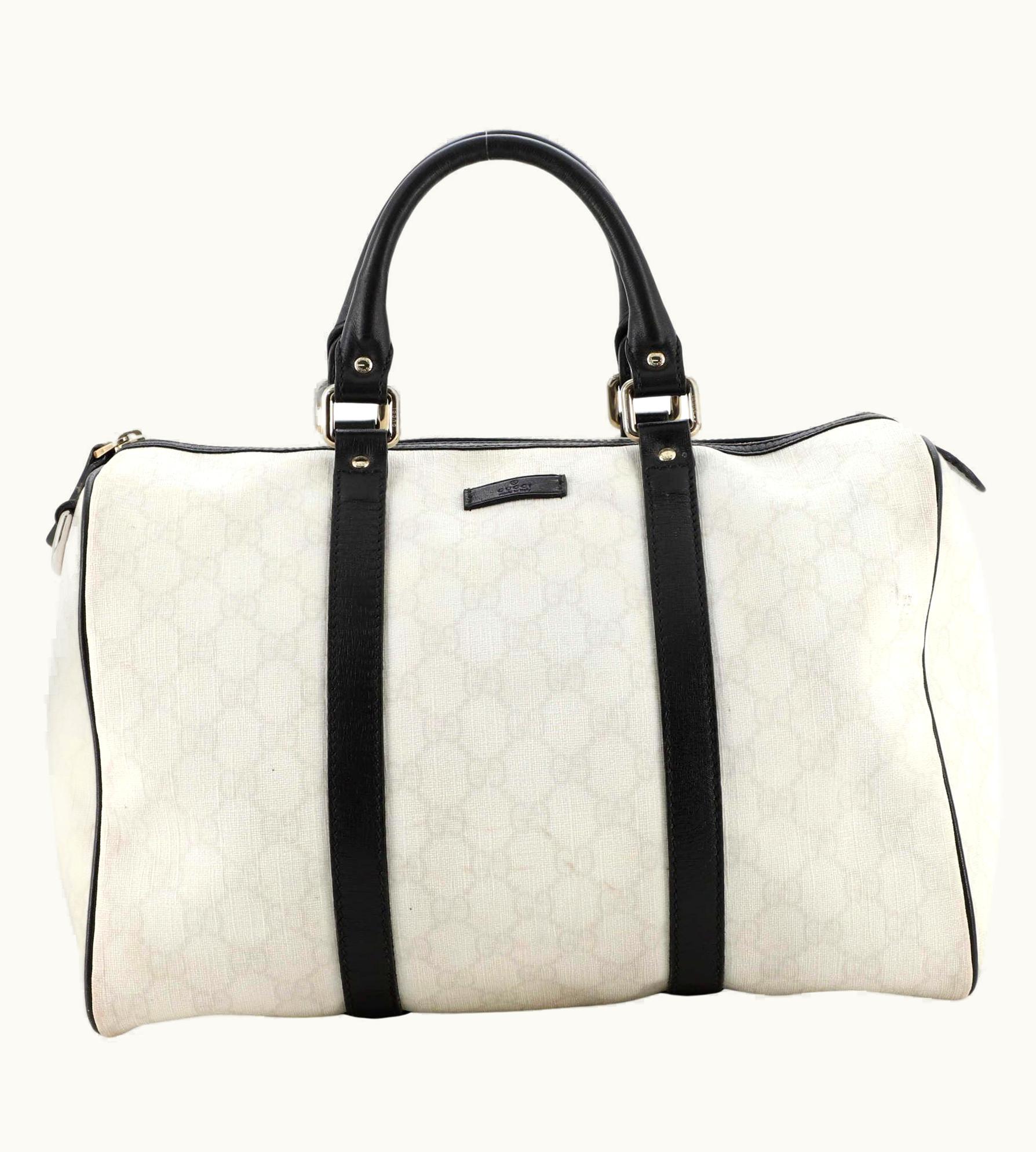 Gucci Gucci Joy Boston Bag Gg Coated Canvas Medium