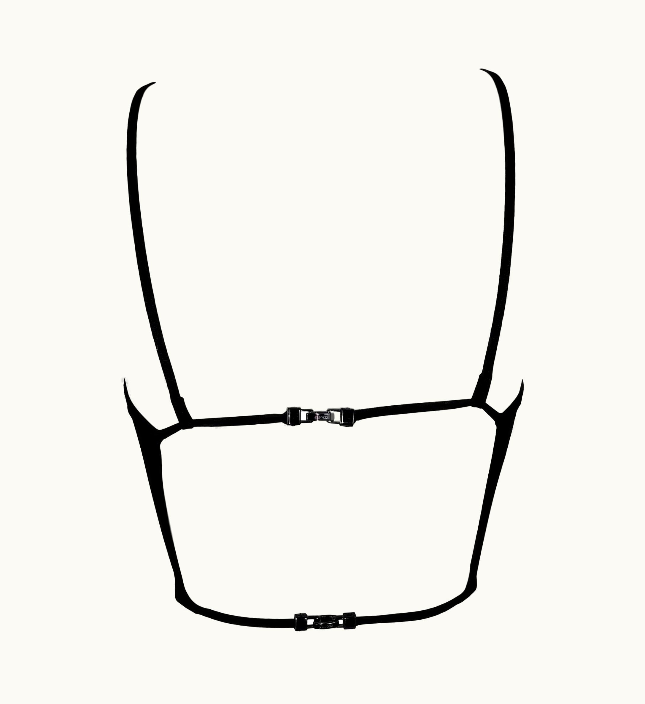 Gucci S/S 1998 Gucci Tom Ford Backless Knit Double Strap Crop Top UZ0573574