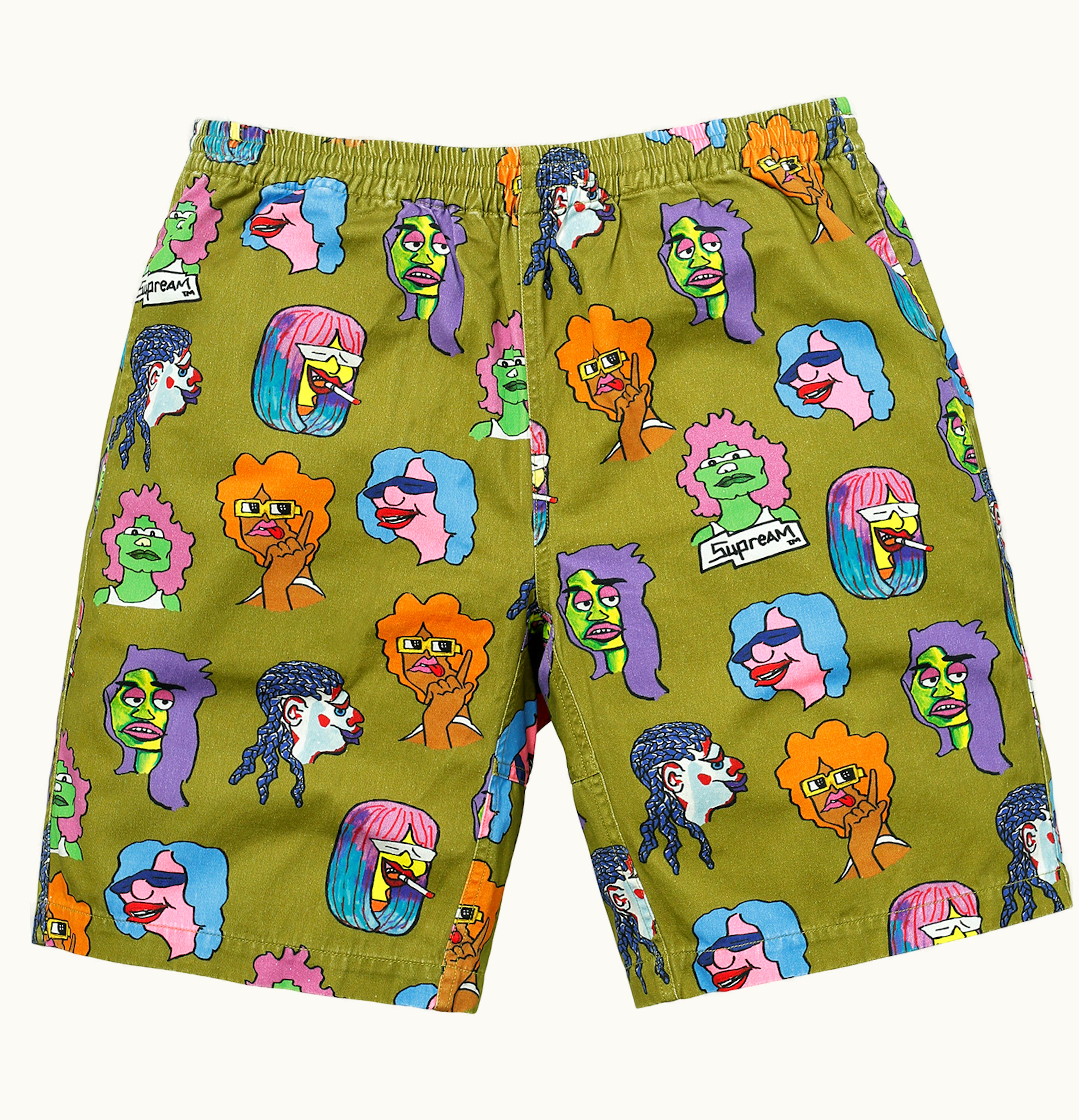 Supreme Supreme Gonz Heads Short Moss