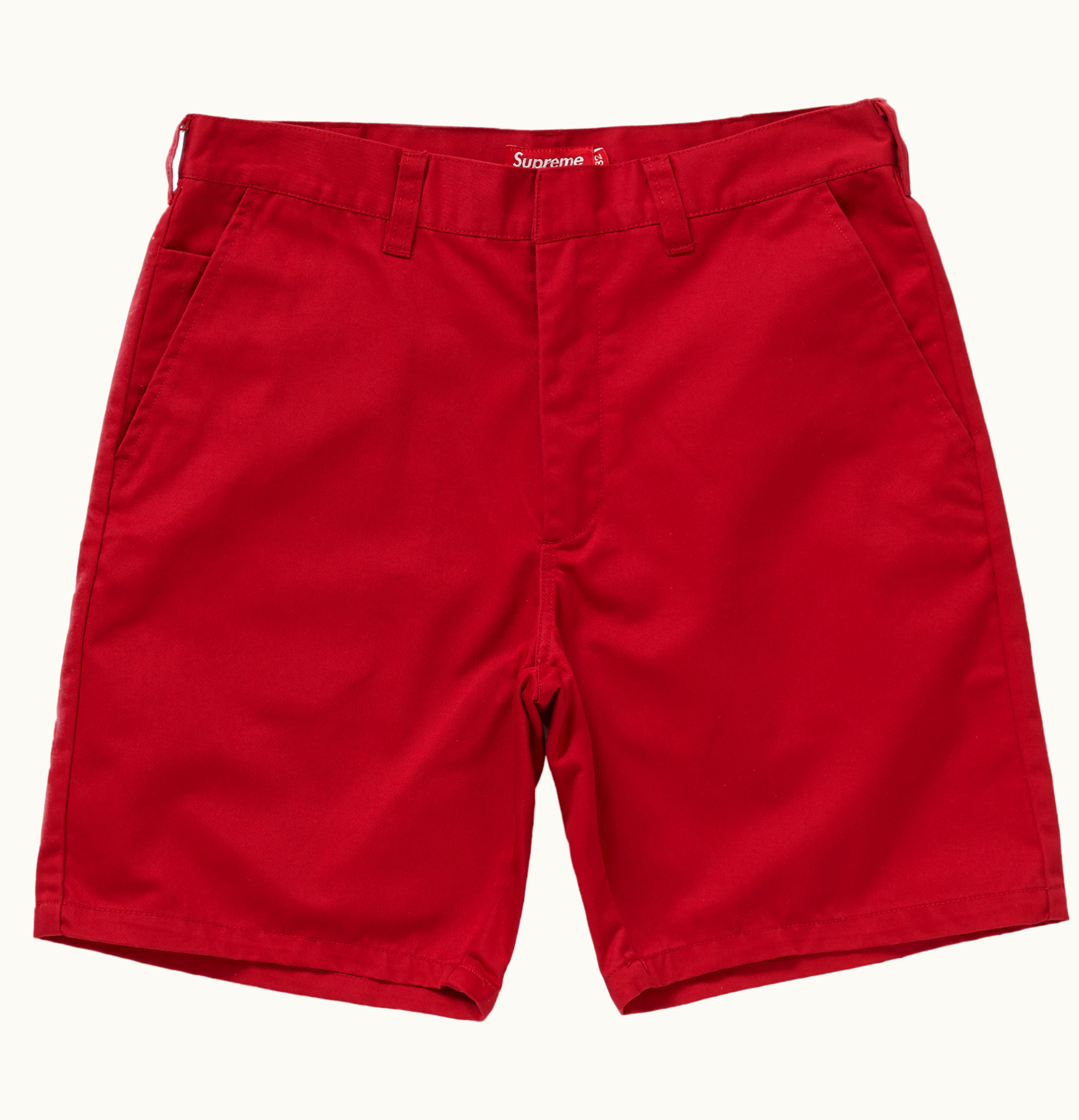 Supreme Supreme Work Short SS19 Red