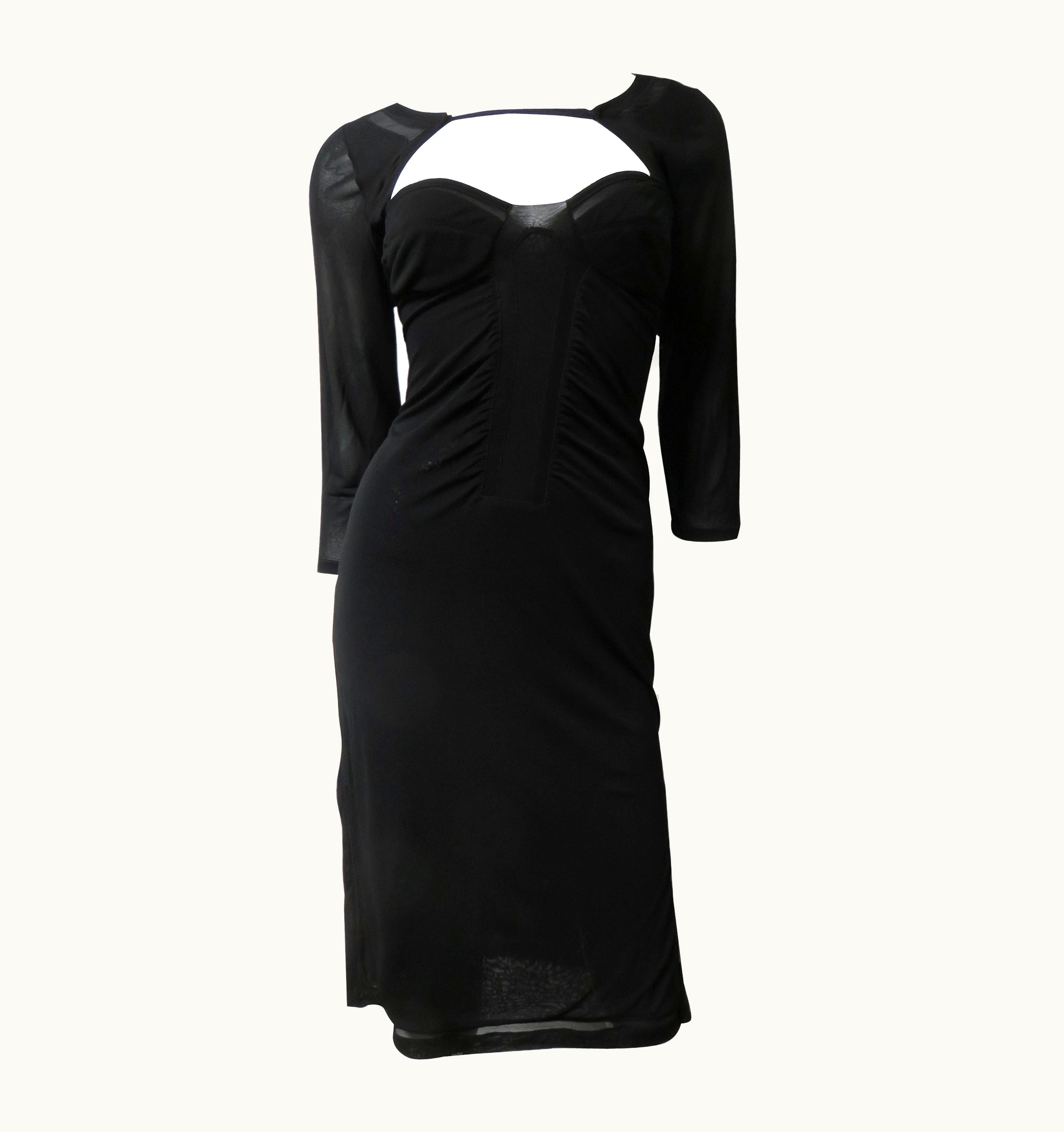 Gucci Tom Ford For Gucci Dress With Cut Outs
