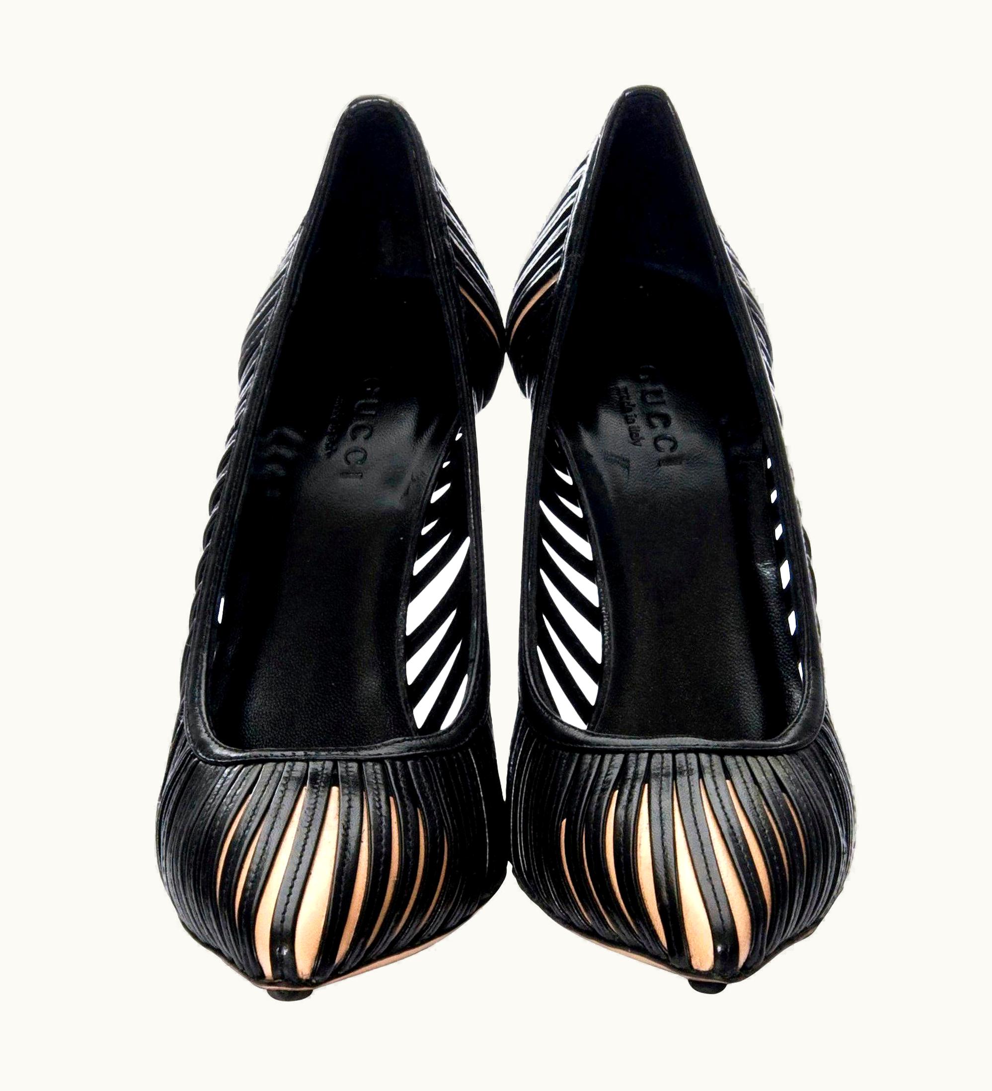 Gucci Tom Ford For Gucci Kate Moss Cage Heels Pumps Rare UZ0574263