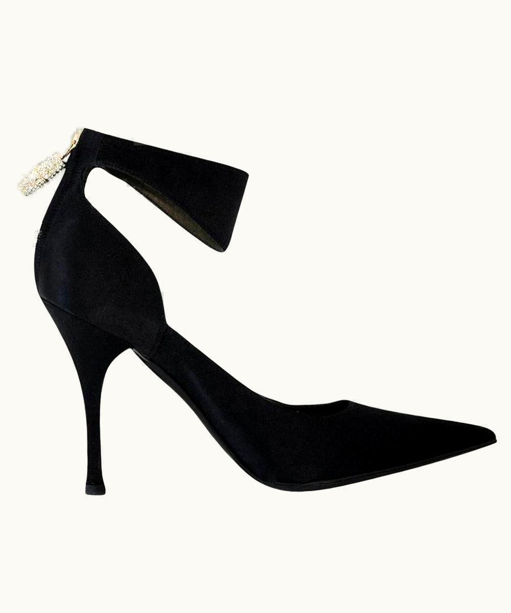 Gucci Tom Ford For Gucci Swarovski Rosario Dawson Ad Runway Heels Pumps