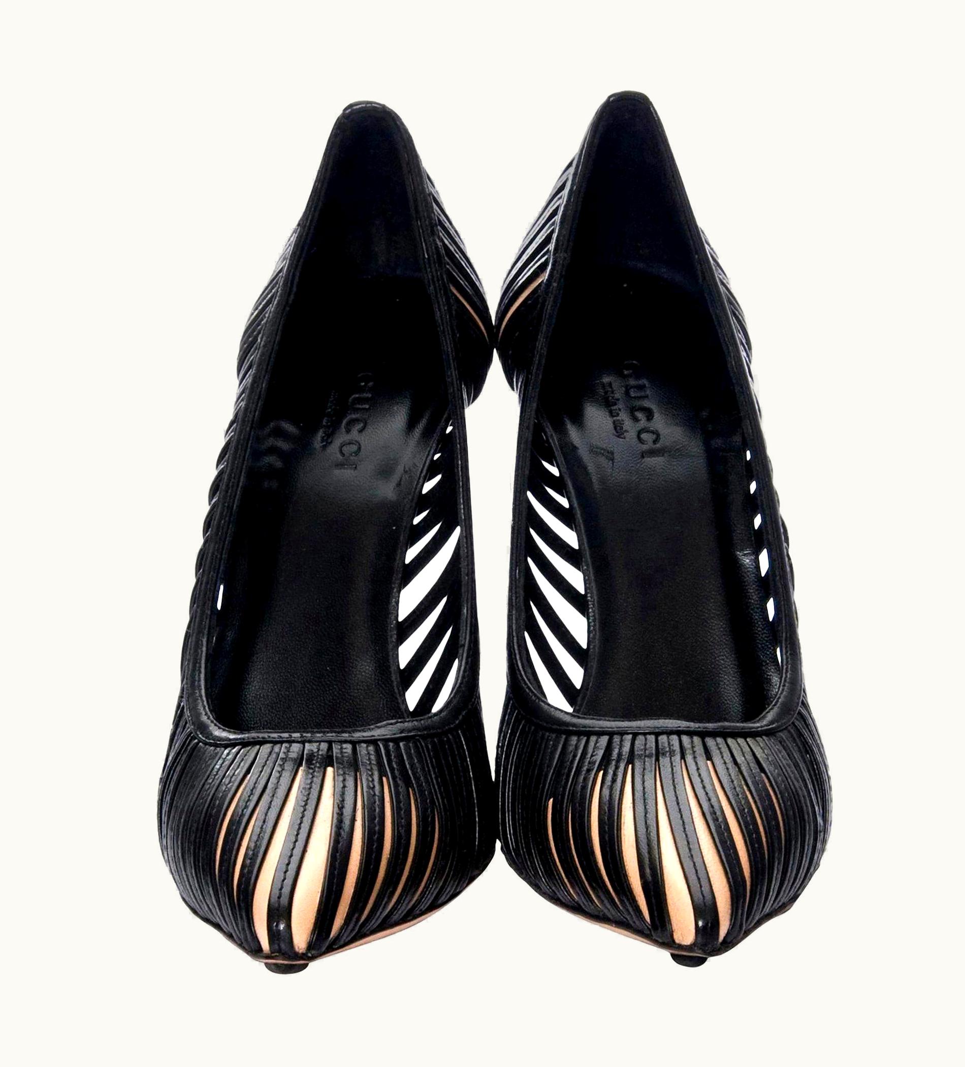 Gucci Rare Tom Ford For Gucci Kate Moss Cage Heels Pumps UZ0574672