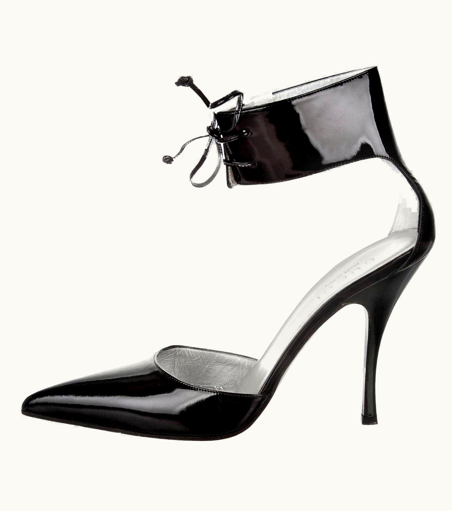 Gucci Rare Tom Ford For Gucci Kate Moss Ad Runway Heels Pumps UZ0574697