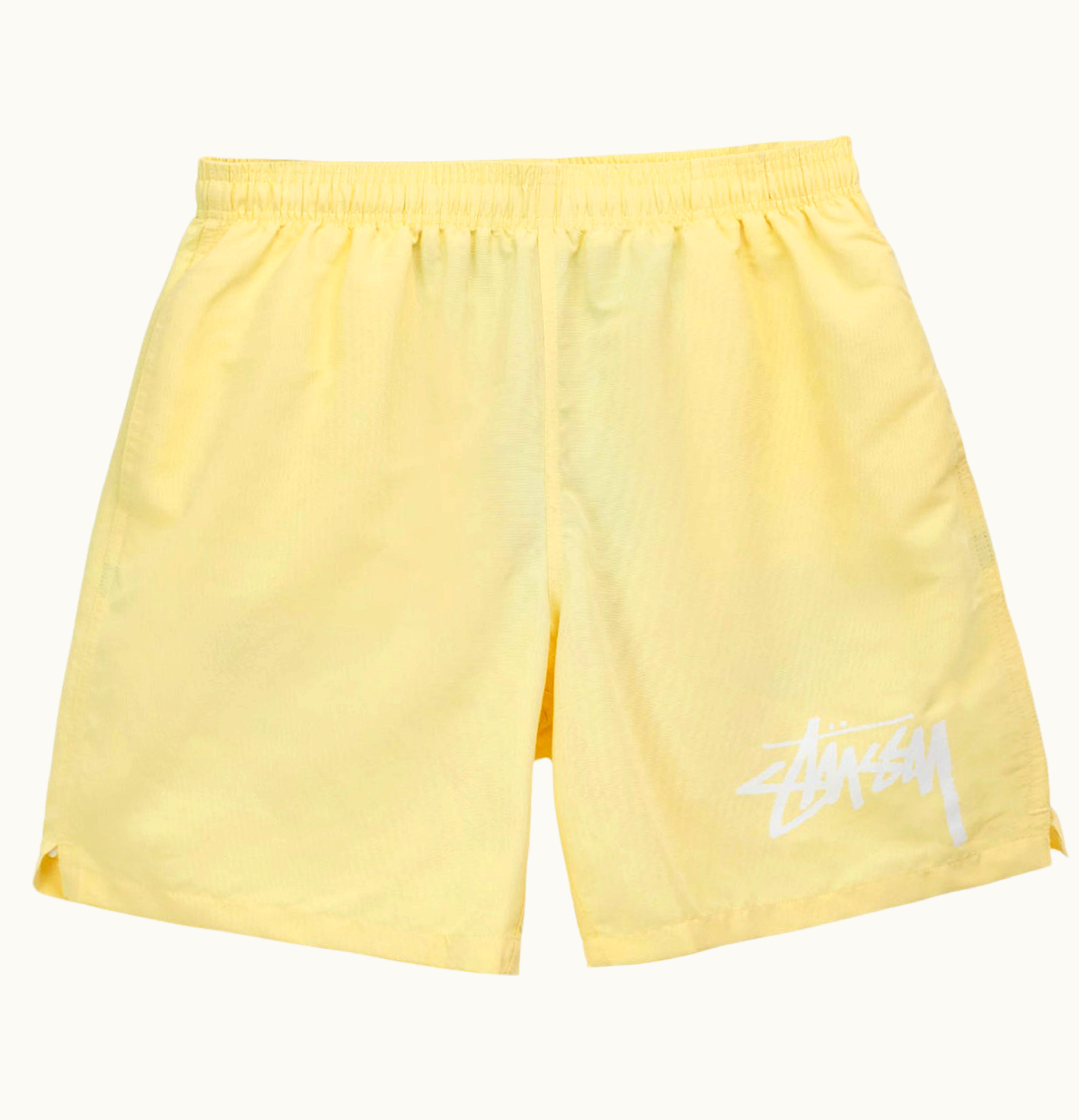 Stussy Stussy Big Stock Water Shorts Pale Yellow