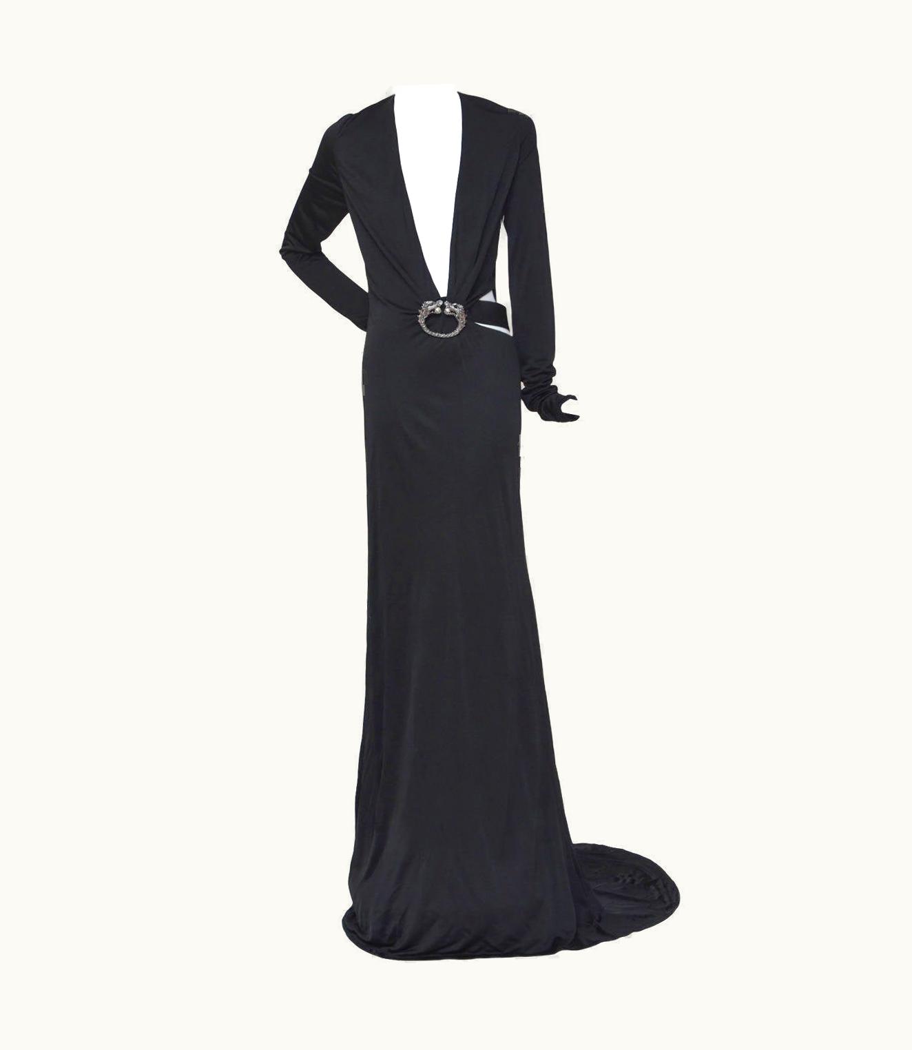 Gucci Iconic Tom Ford For Gucci Dragon Dress 2004 Mint