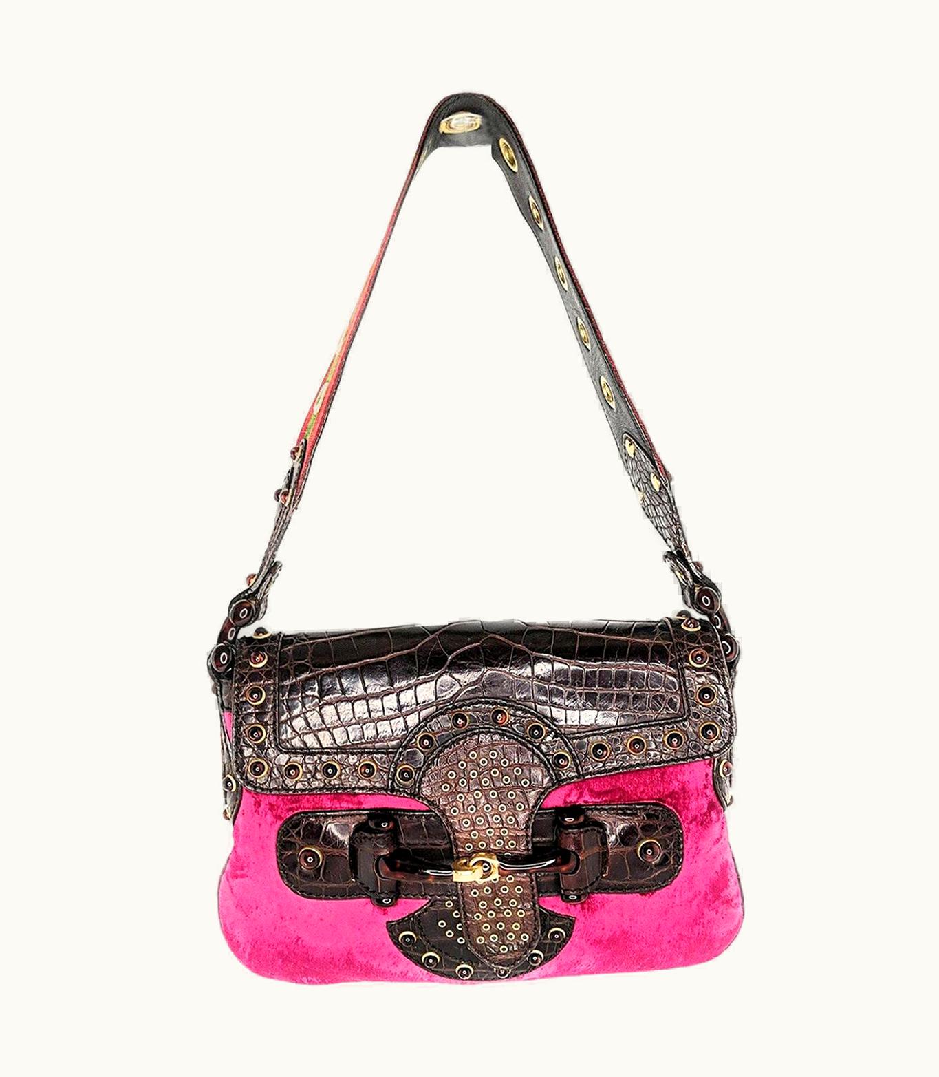 Gucci Gucci Studded Pelham Borchie Tom Ford Runway Flap Bag