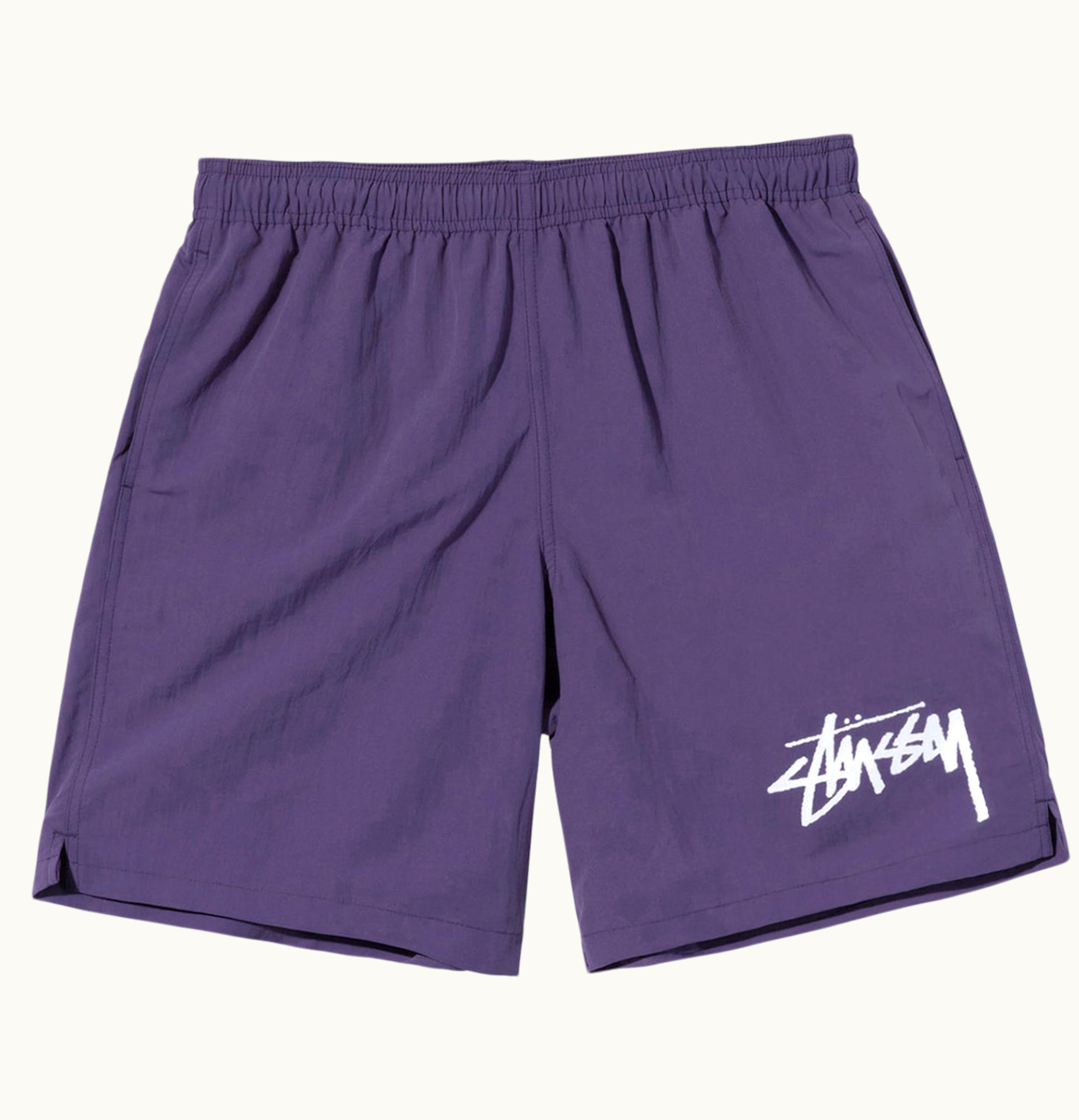 Stussy Stussy Big Stock Water Shorts Purple